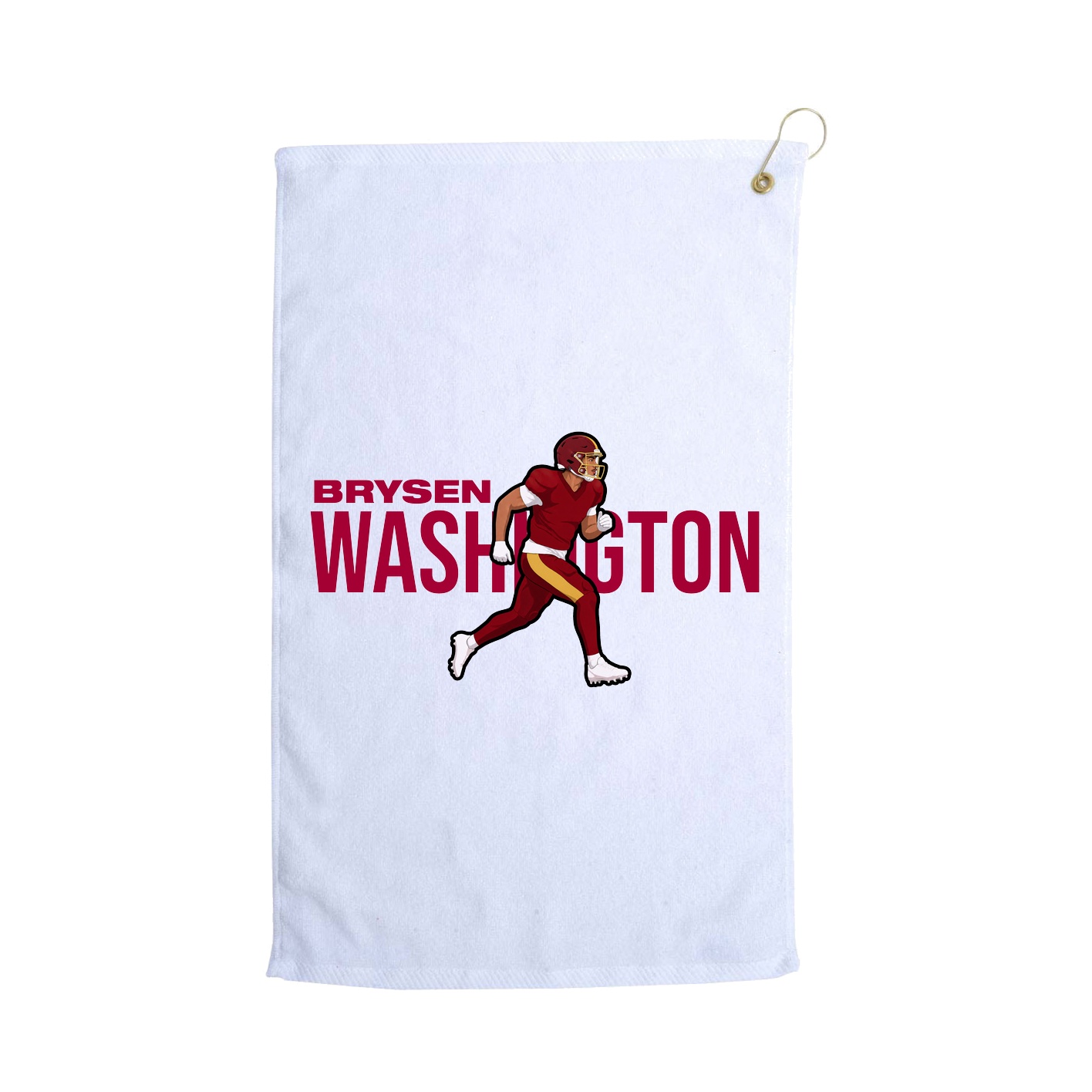 Golf Towel — Player Name in White