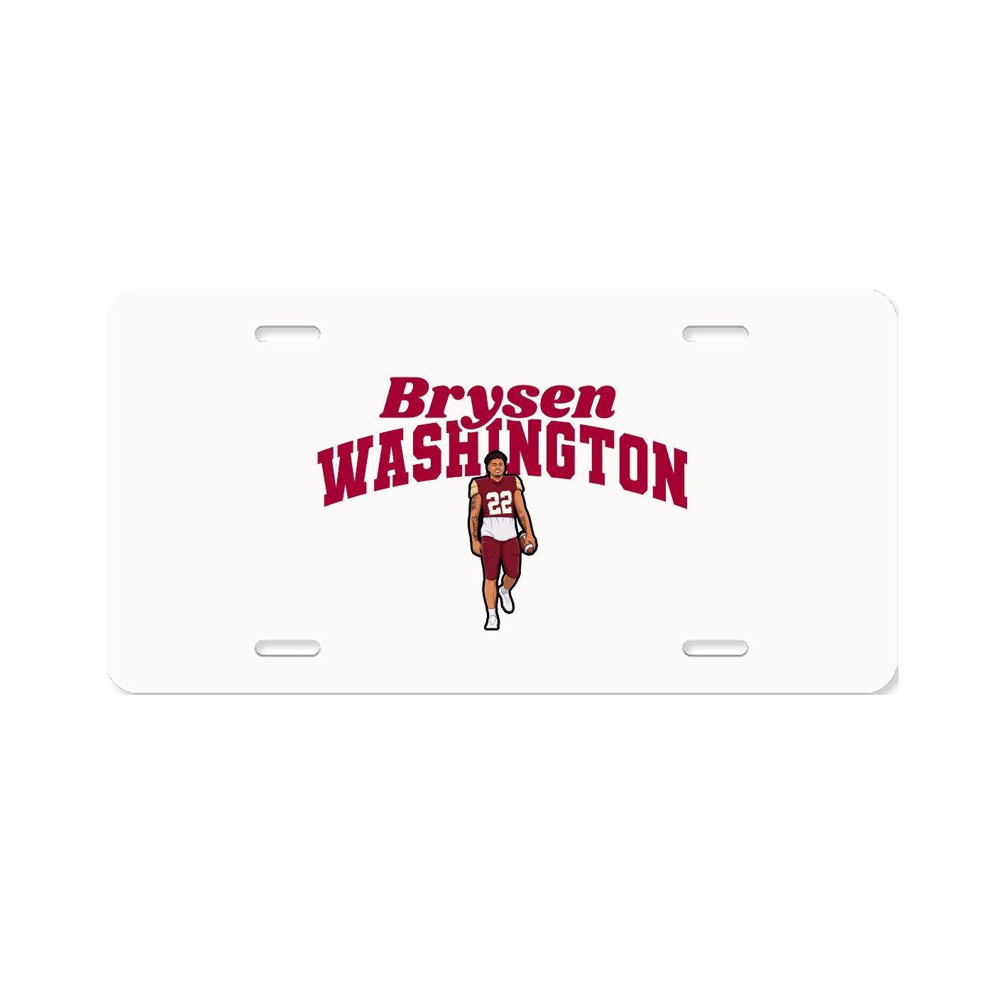 License Plate — Signature Arch in Classic
