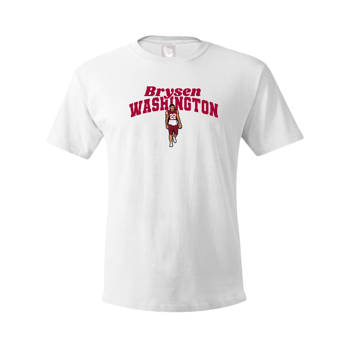 Youth Tee — Signature Arch in White
