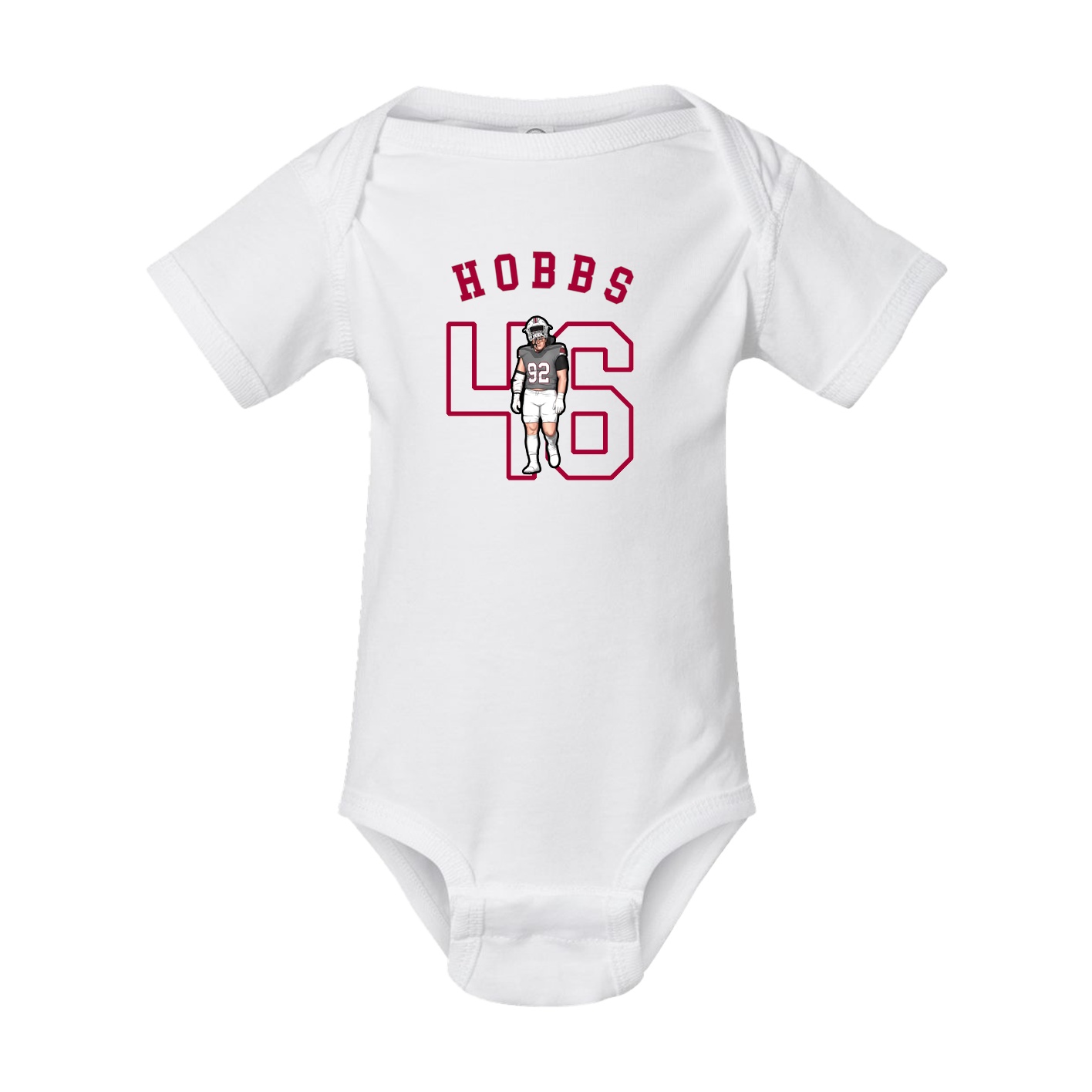 Baby Onesie — Shirsey Arch in White