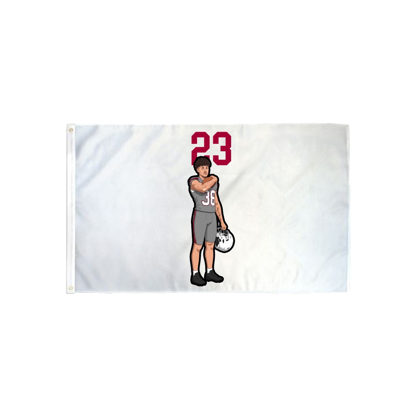 3x5 Flag — Number Top in Classic