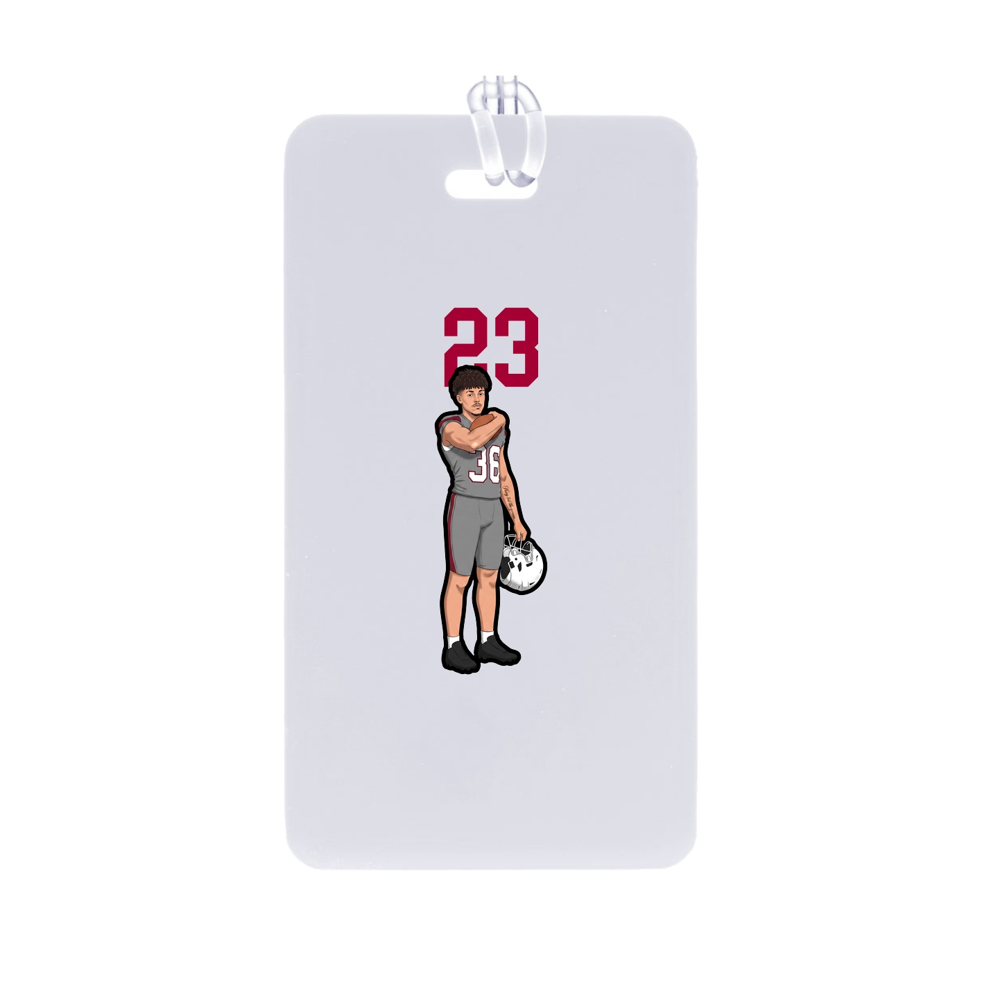 Bag Tag — Number Top in Classic