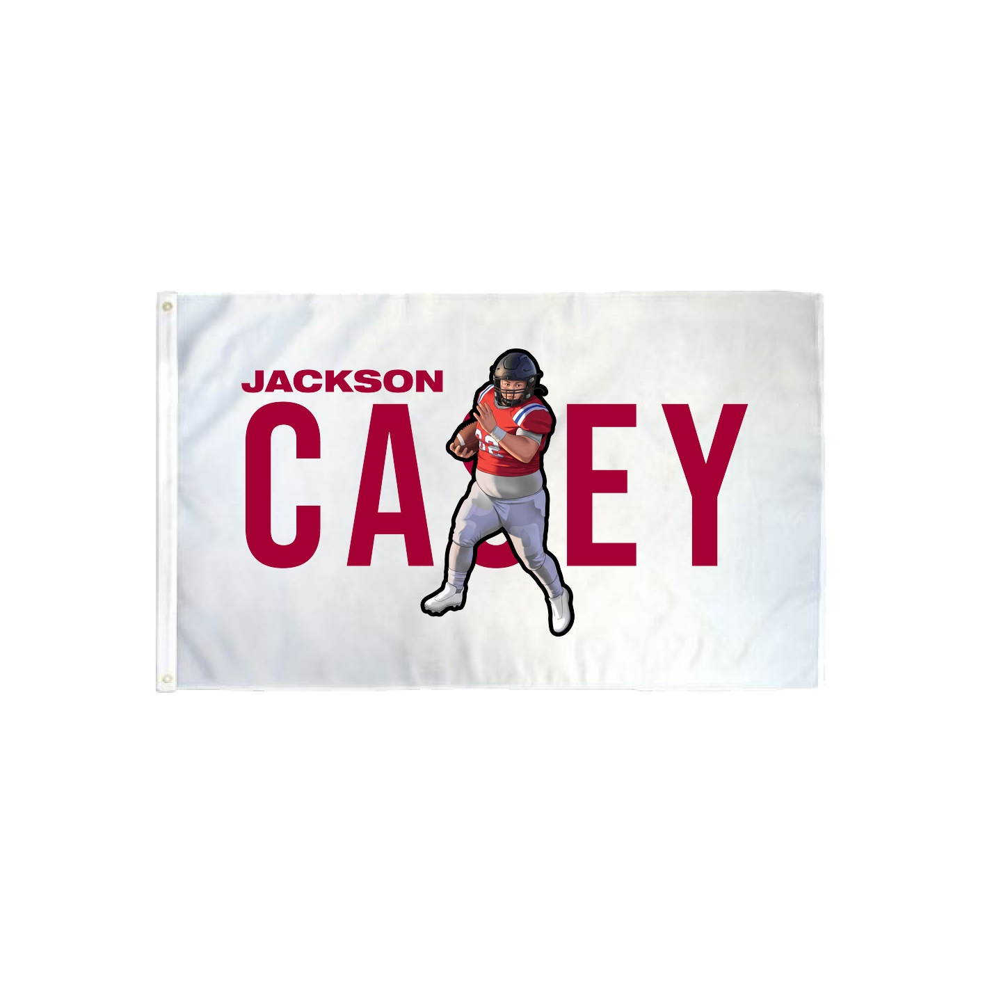 3x5 Flag — Player Name in Classic