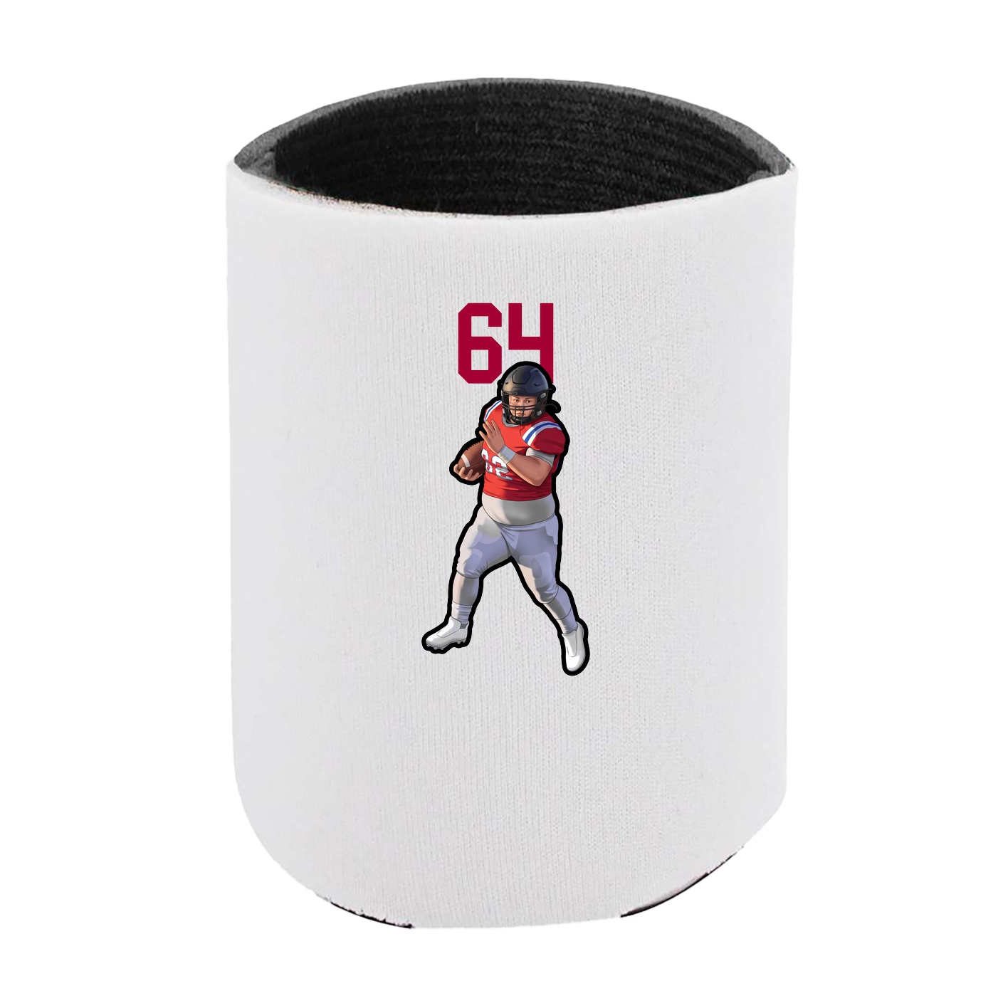 Can Holder — Number Top in White