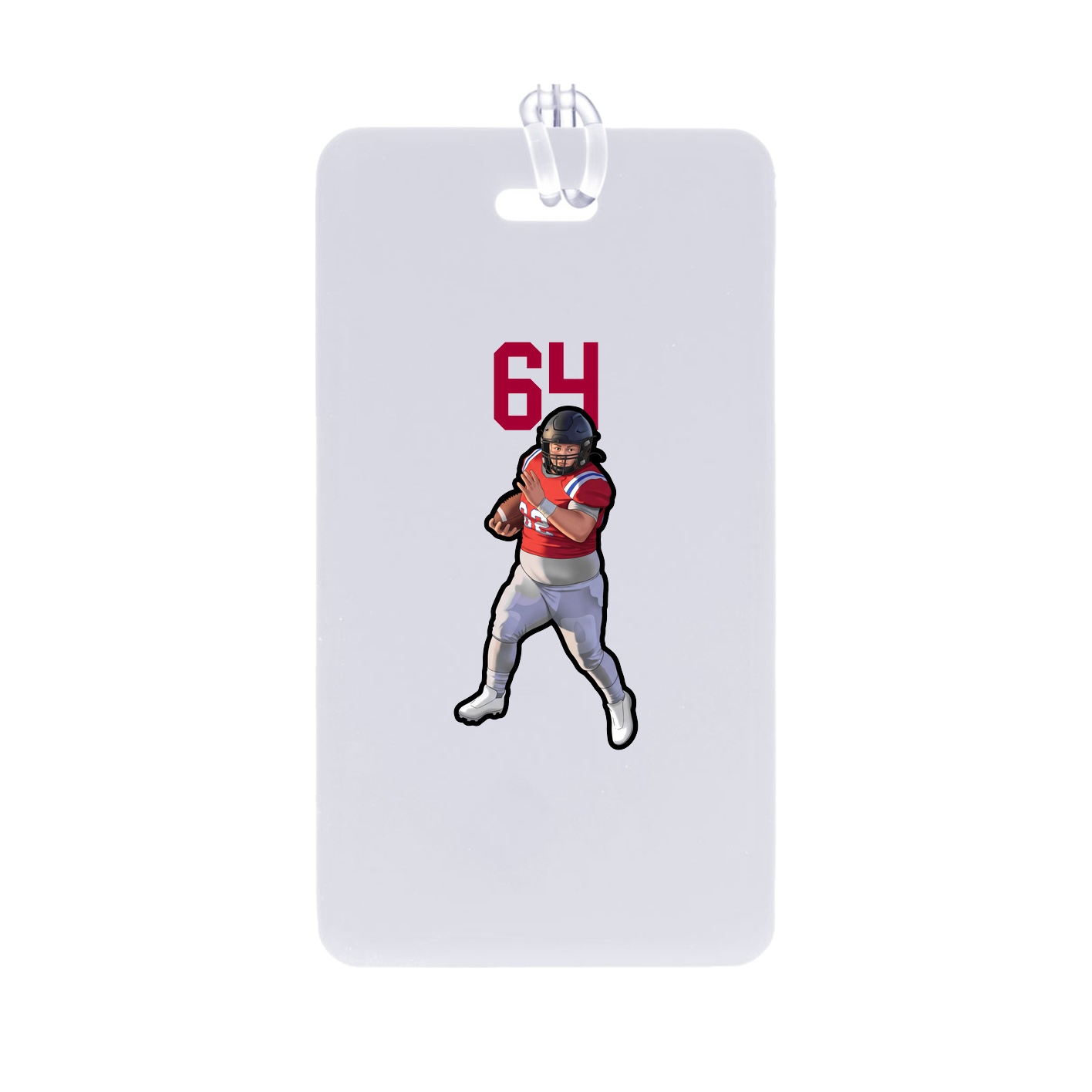 Bag Tag — Number Top in Classic