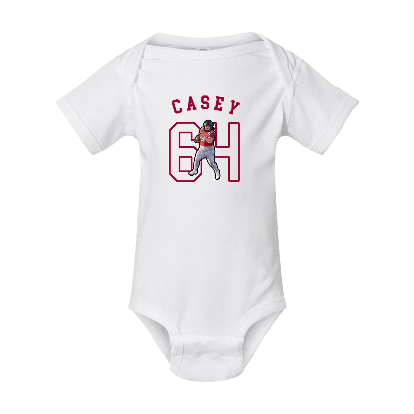 Baby Onesie — Shirsey Arch in White