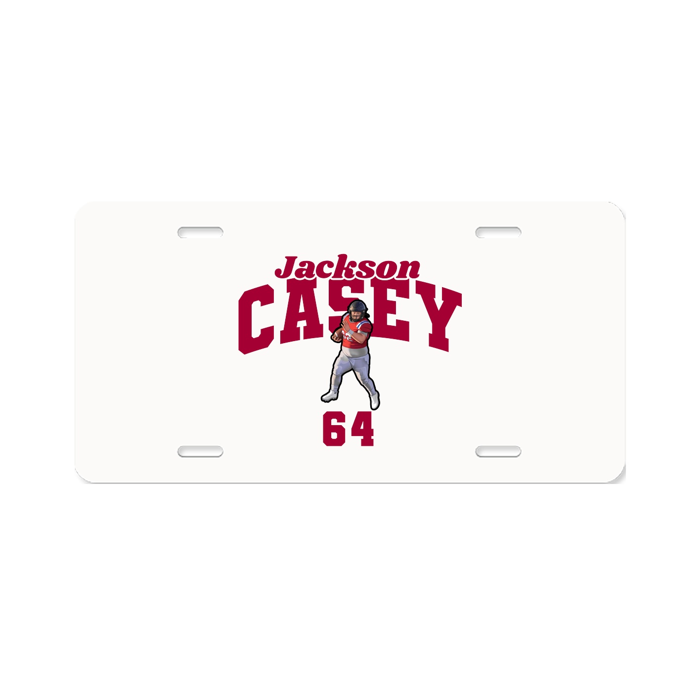 License Plate — Signature Arch in Classic