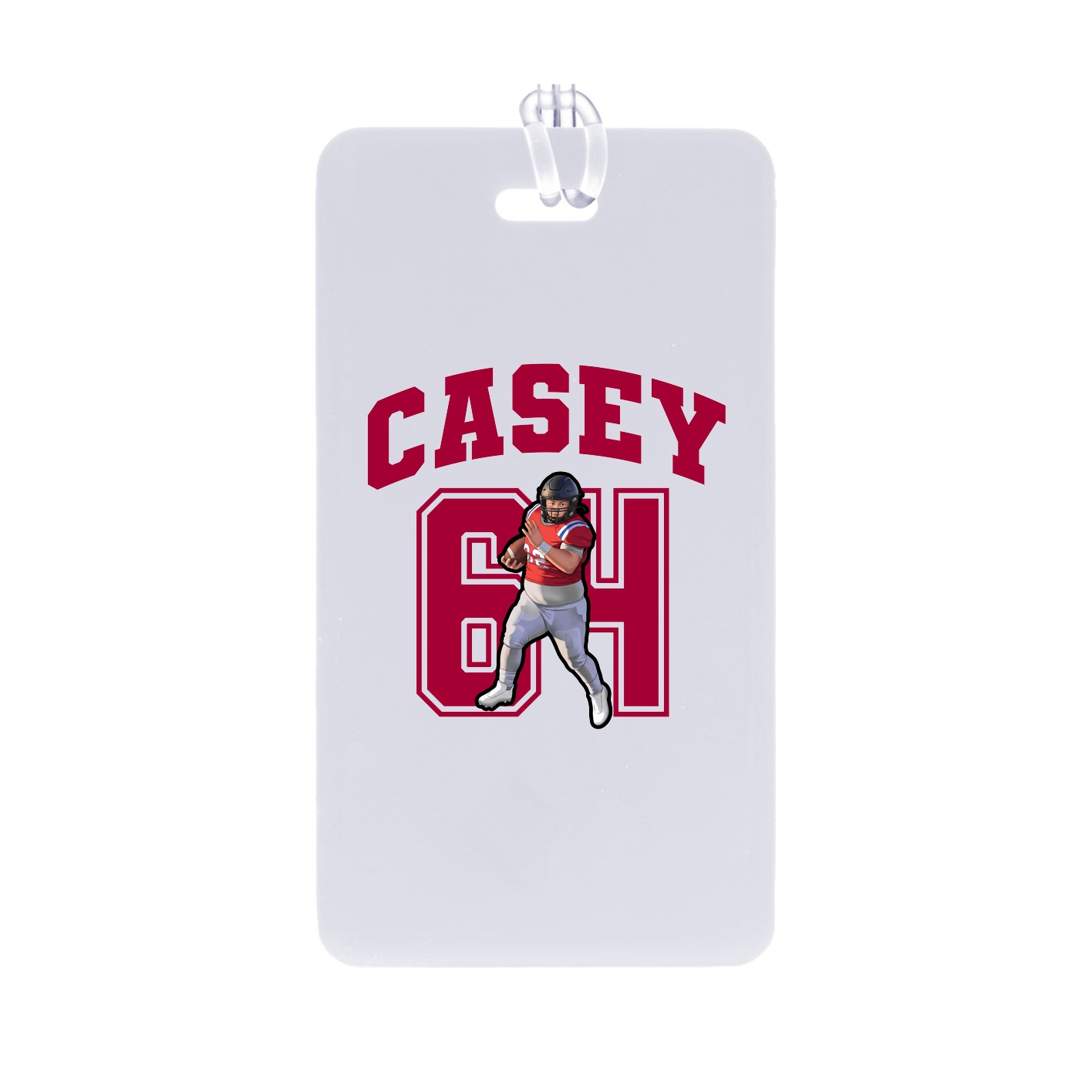 Bag Tag — Number in Classic
