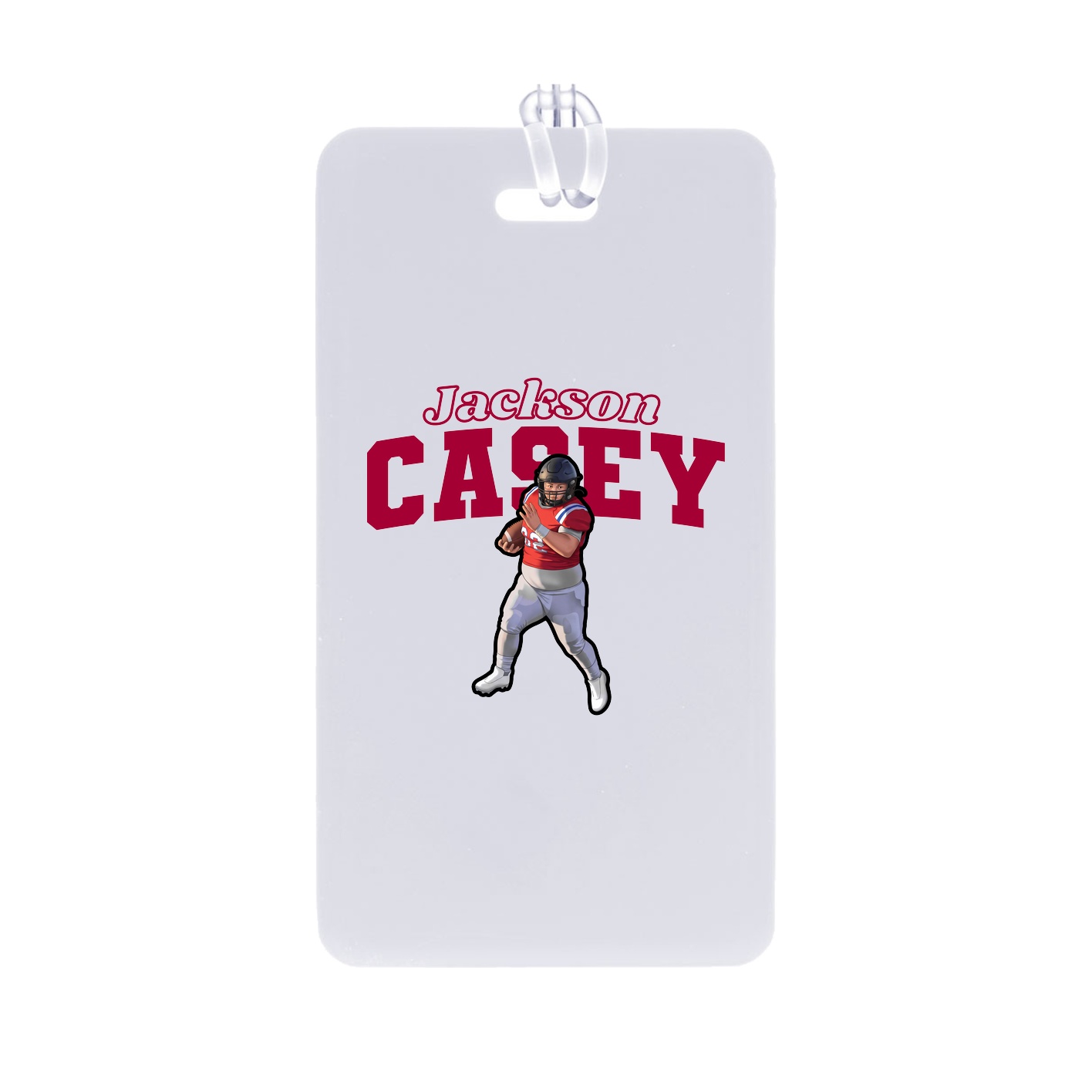 Bag Tag — Name Arch in Classic