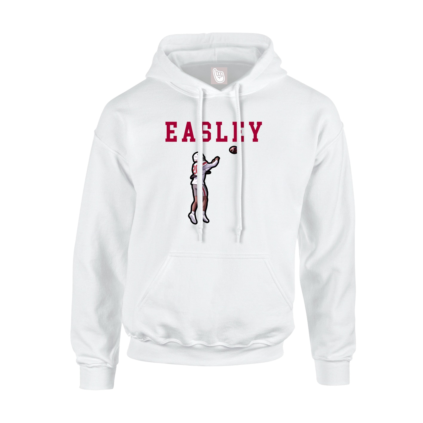 Hoodie — Shirsey in White