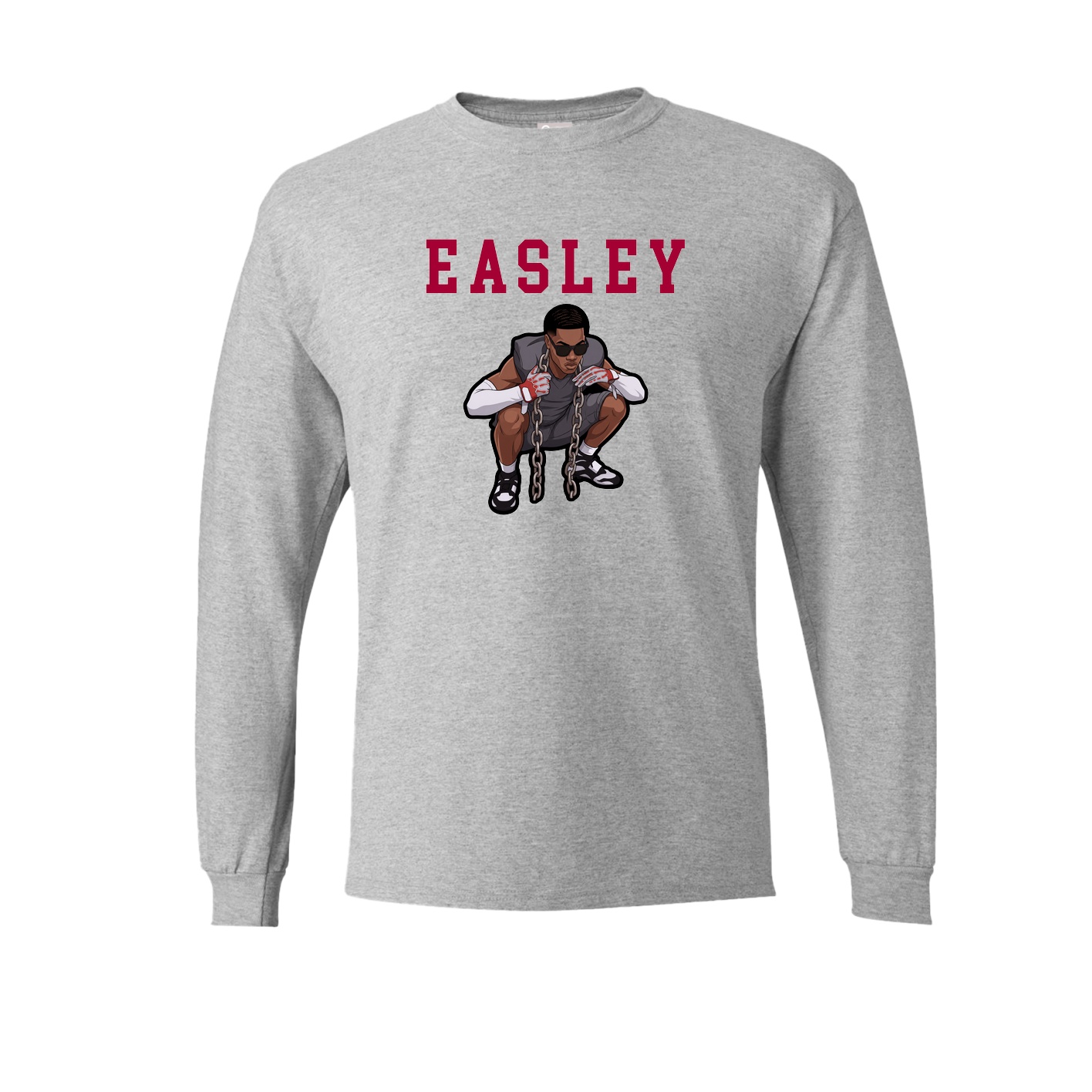 Long Sleeve Tee — Shirsey in Grey
