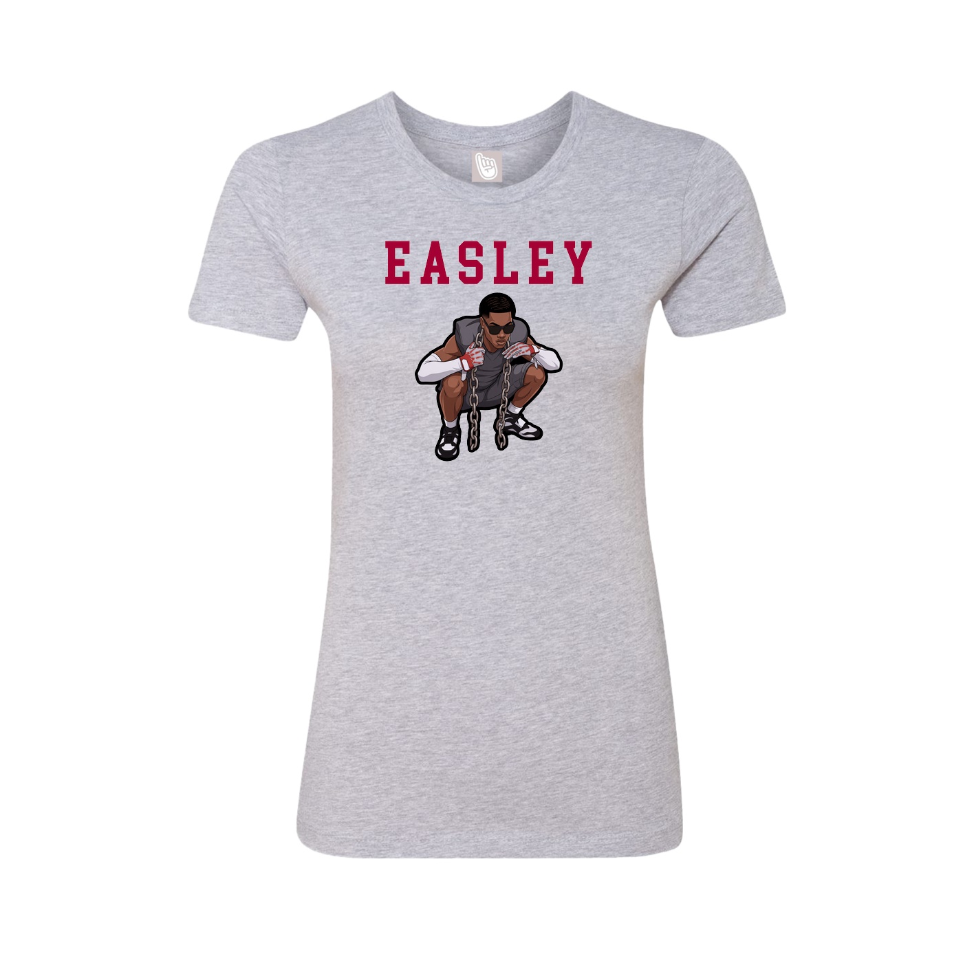 Fitted Women's Tee — Shirsey in Grey