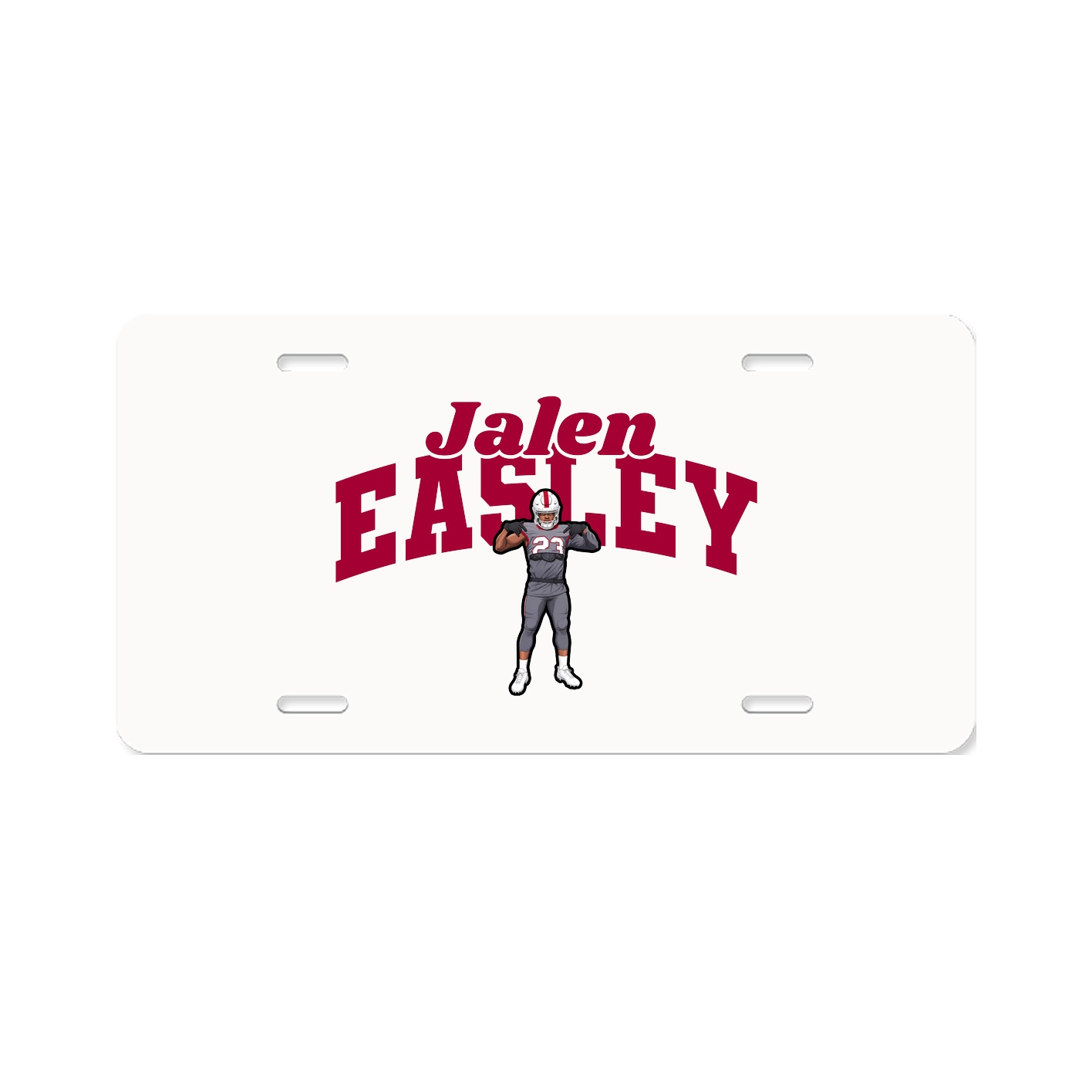 License Plate — Signature Arch in Classic