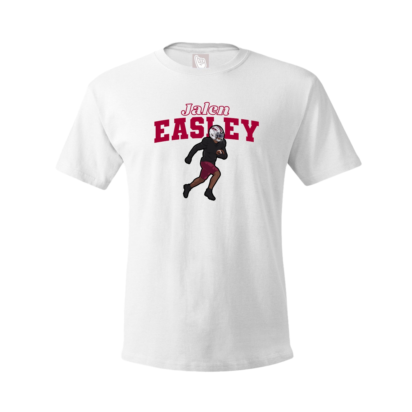 Tee — Name Arch in White