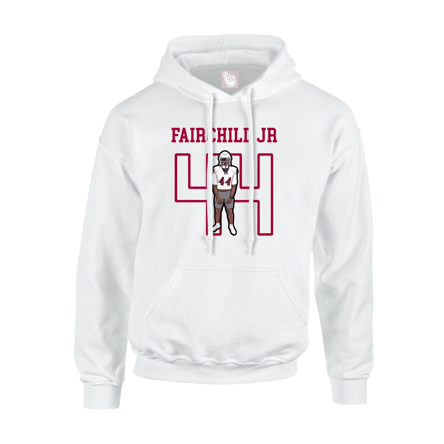 Youth Hoodie — Shirsey in White
