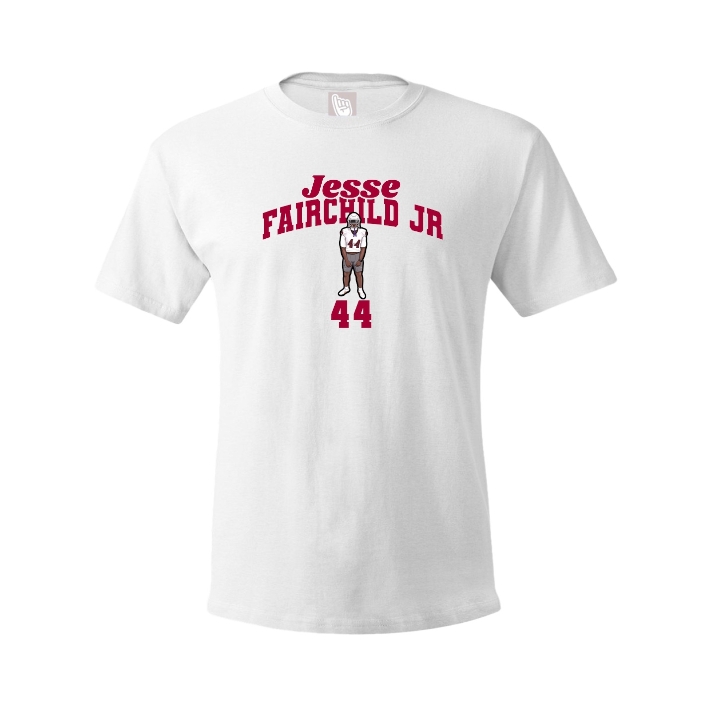 Youth Tee — Signature Arch in White