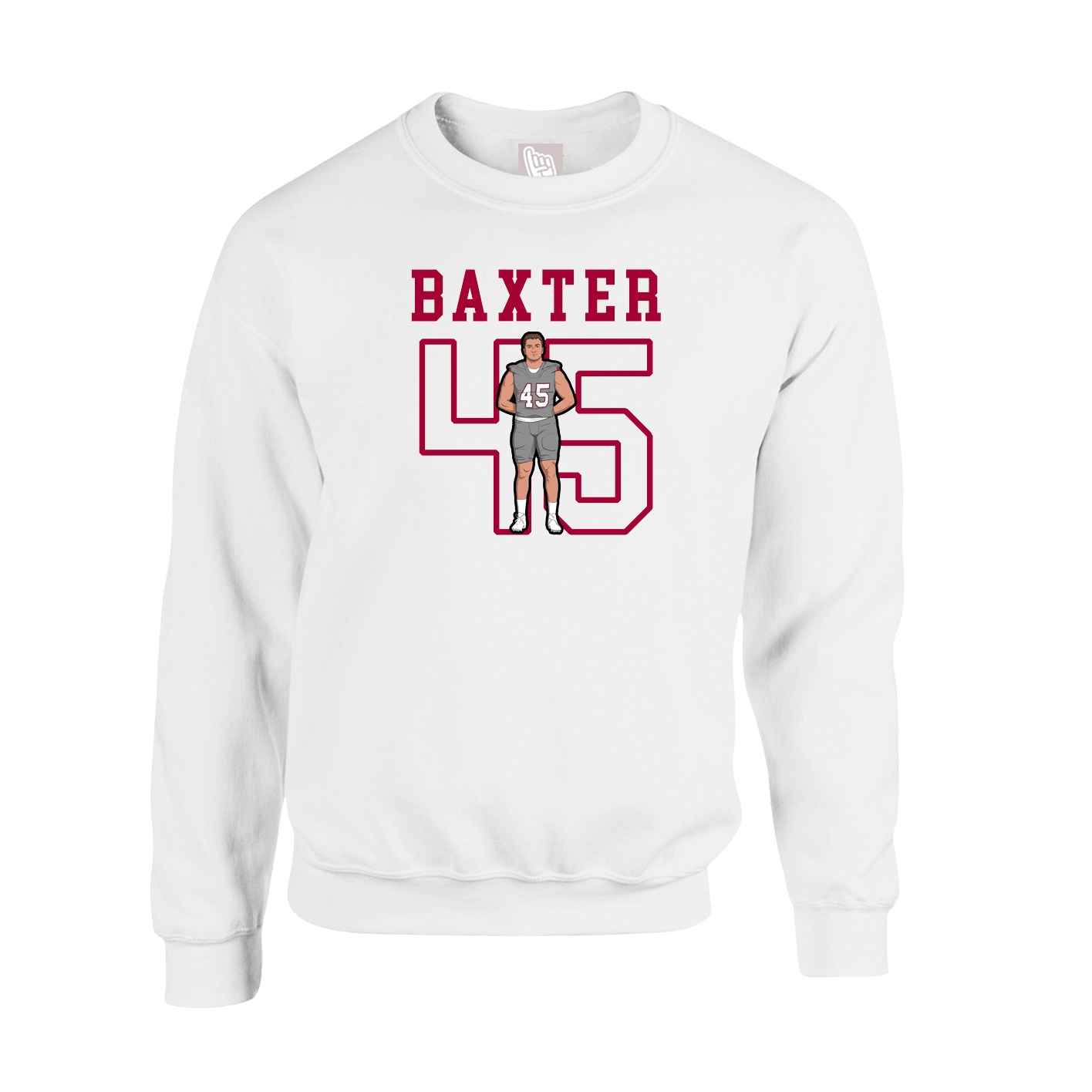 Fleece Crew — Shirsey in White