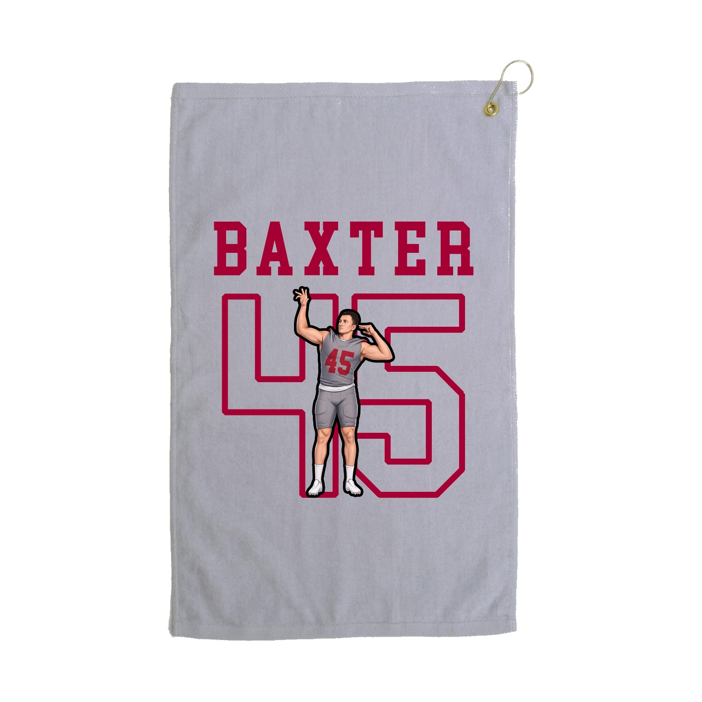 Golf Towel — Shirsey in Grey