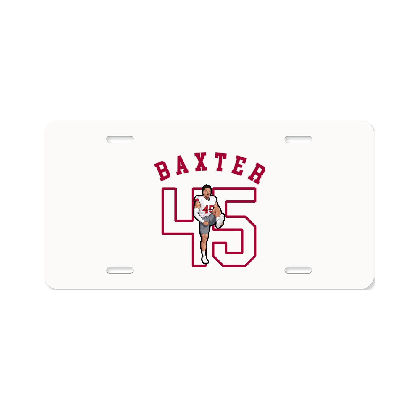 License Plate — Shirsey Arch in Classic