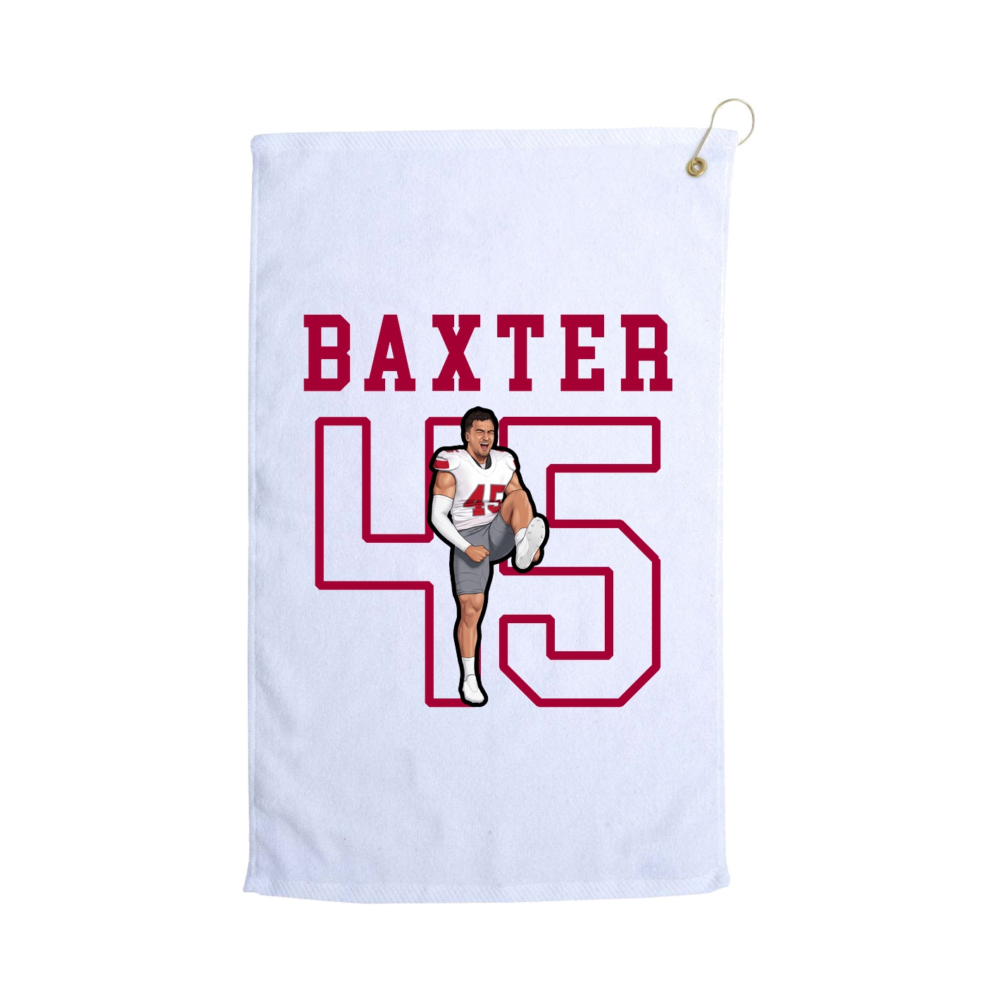 Golf Towel — Shirsey in White