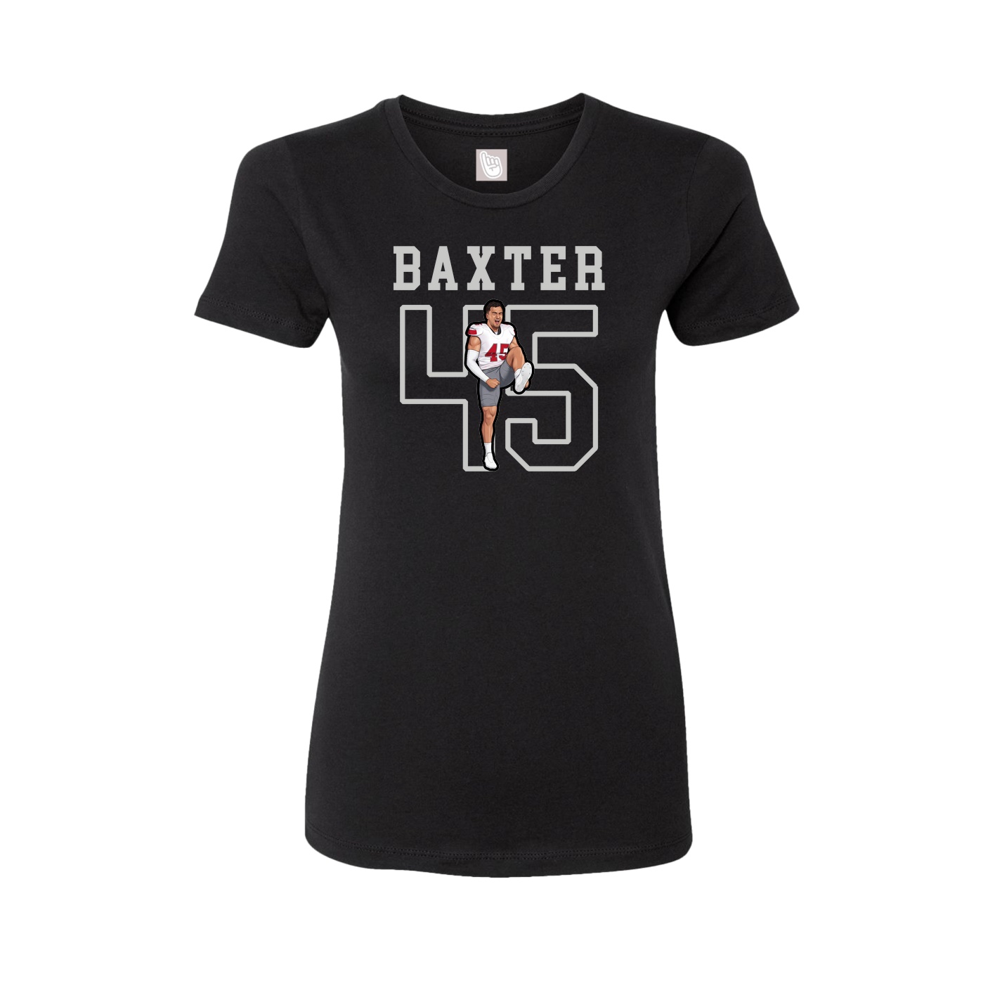 Fitted Women's Tee — Shirsey in Black