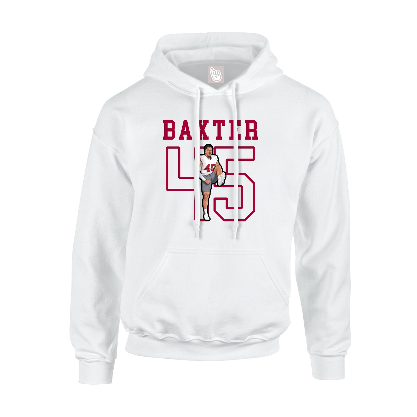 Youth Hoodie — Shirsey in White