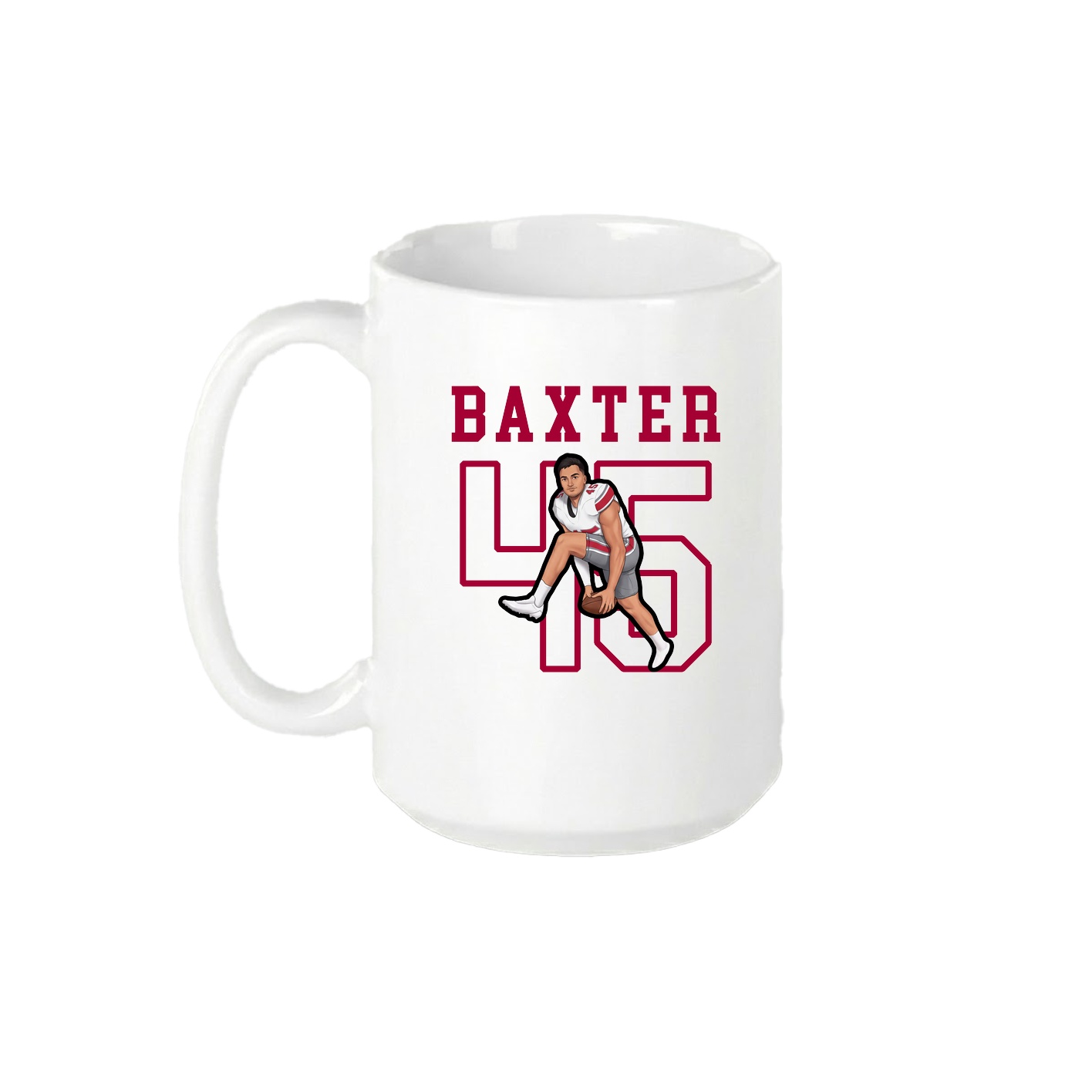 15oz Coffee Mug — Shirsey in White