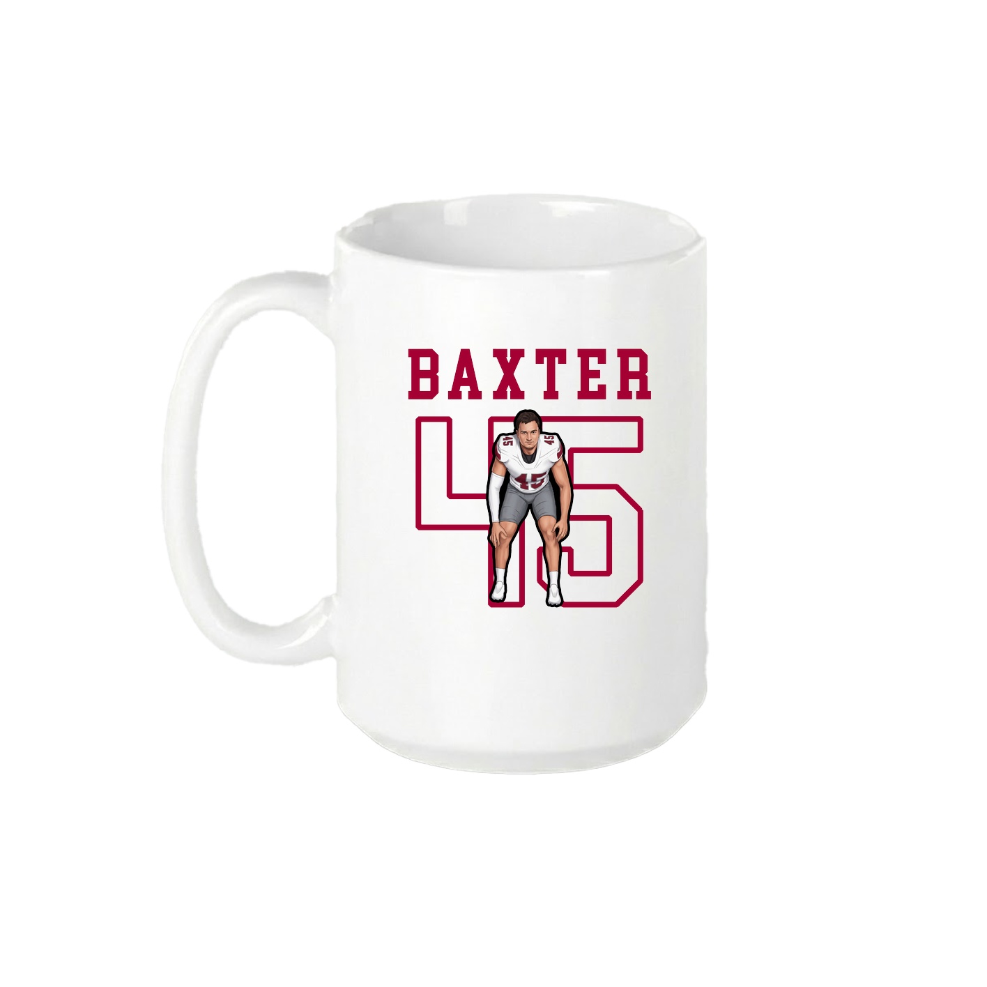 15oz Coffee Mug — Shirsey in White