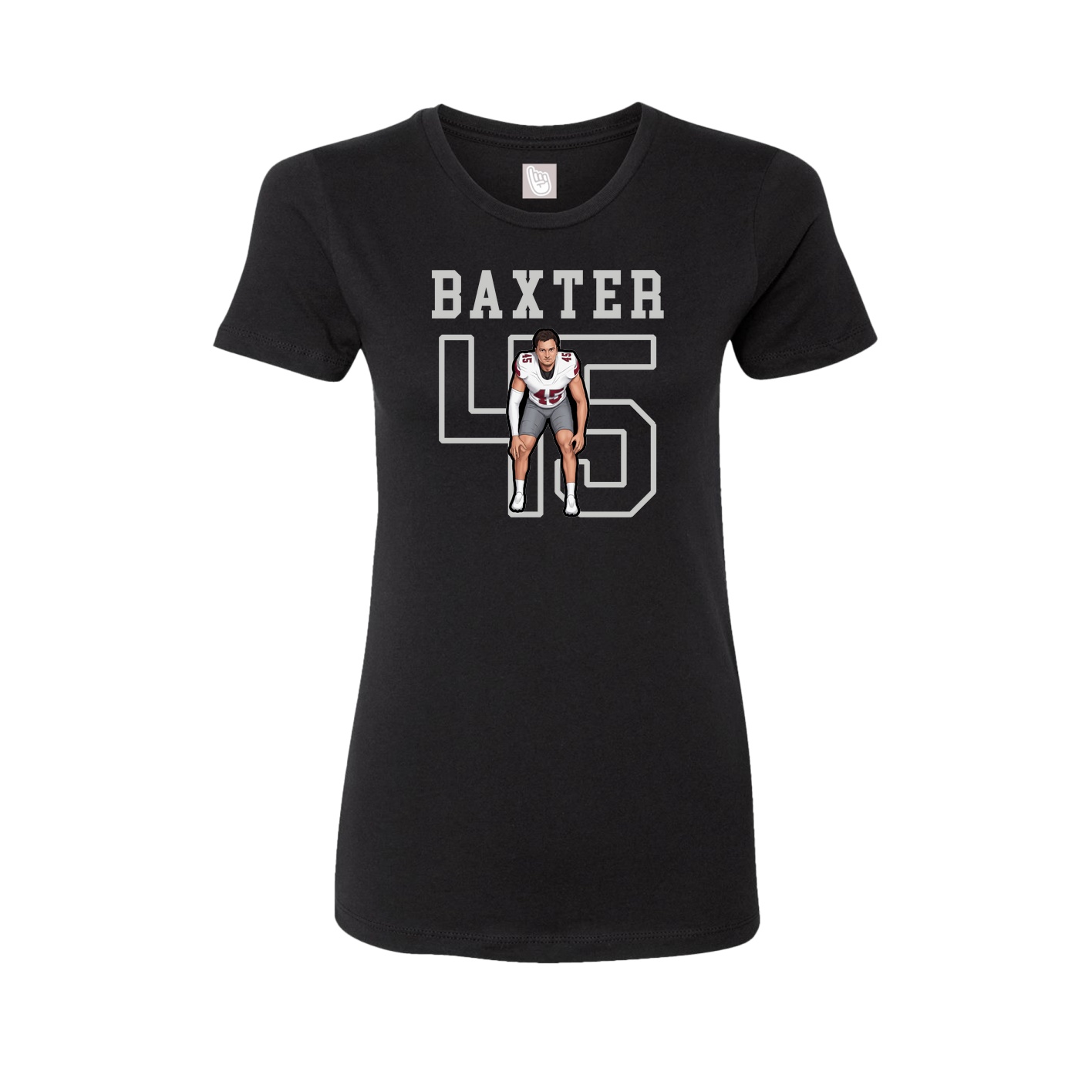 Fitted Women's Tee — Shirsey in Black