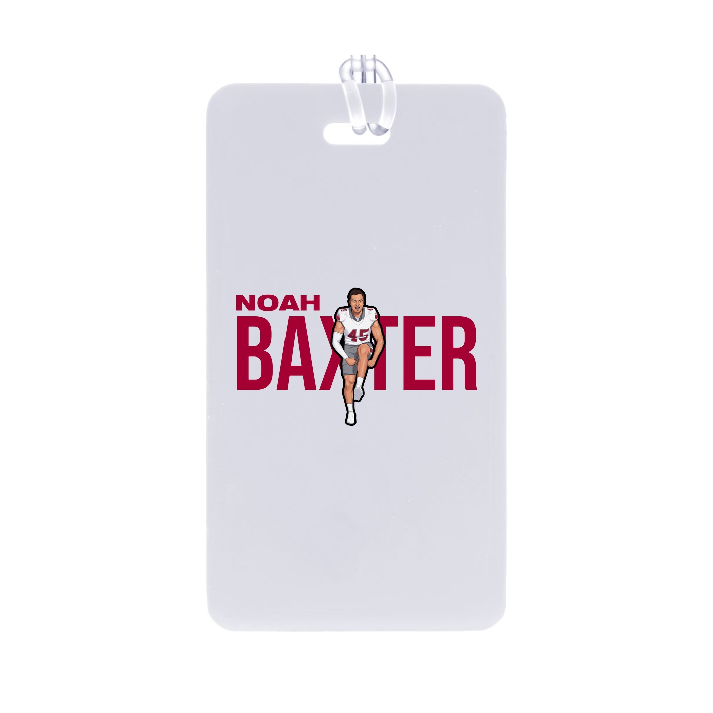 Bag Tag — Player Name in Classic