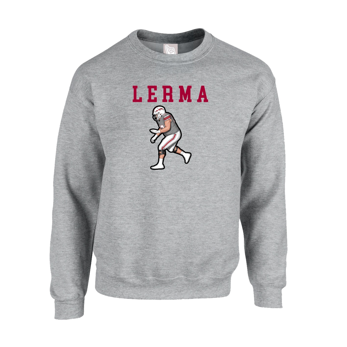 Fleece Crew — Shirsey in Grey