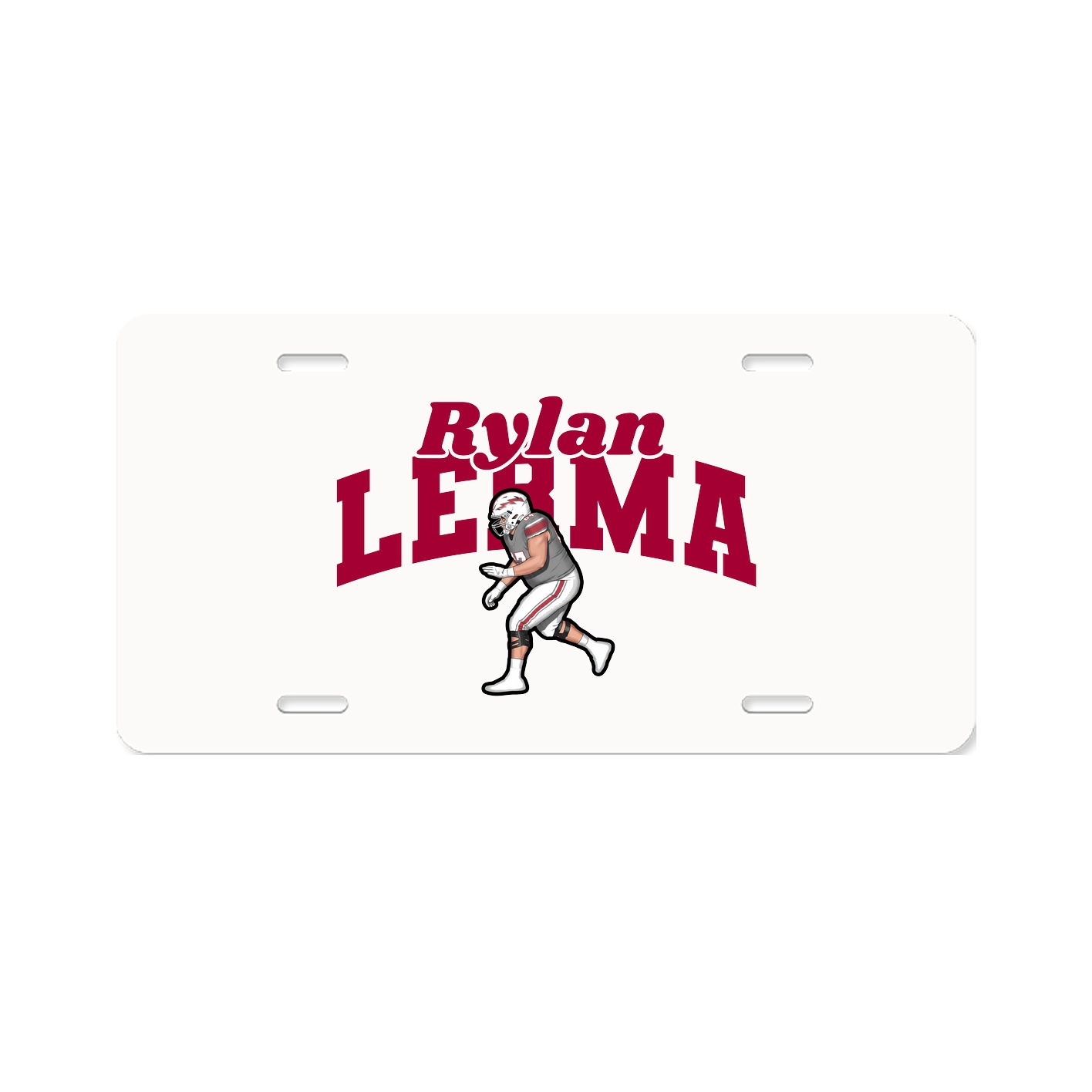 License Plate — Signature Arch in Classic