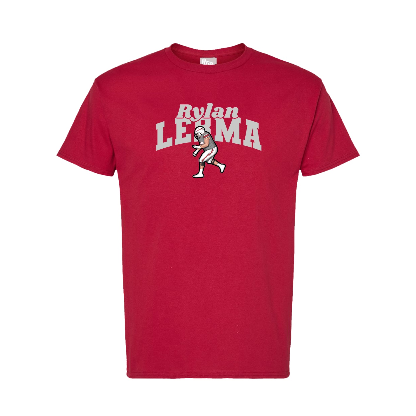 Tee — Signature Arch in Crimson