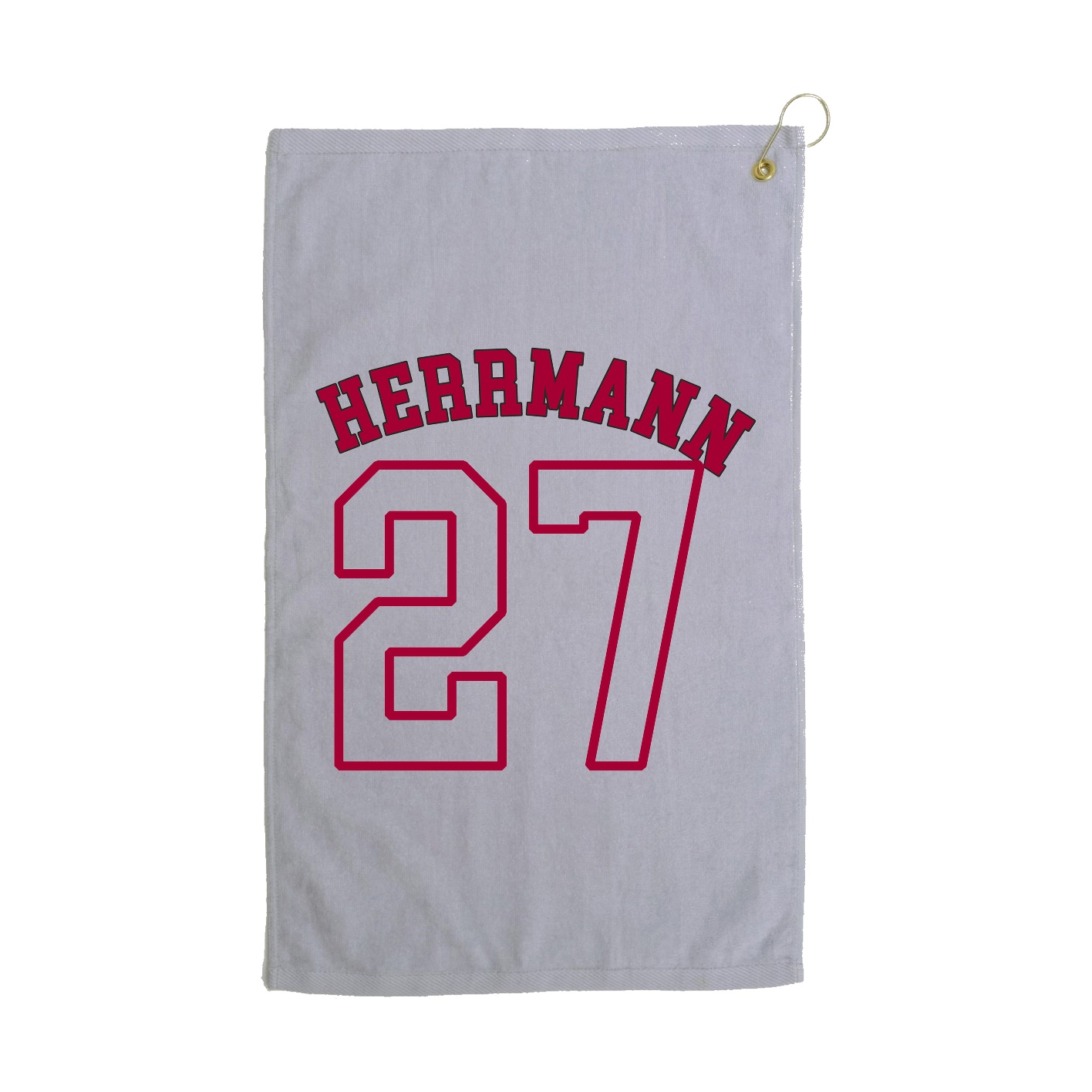 Golf Towel — Shirsey Arch in Grey