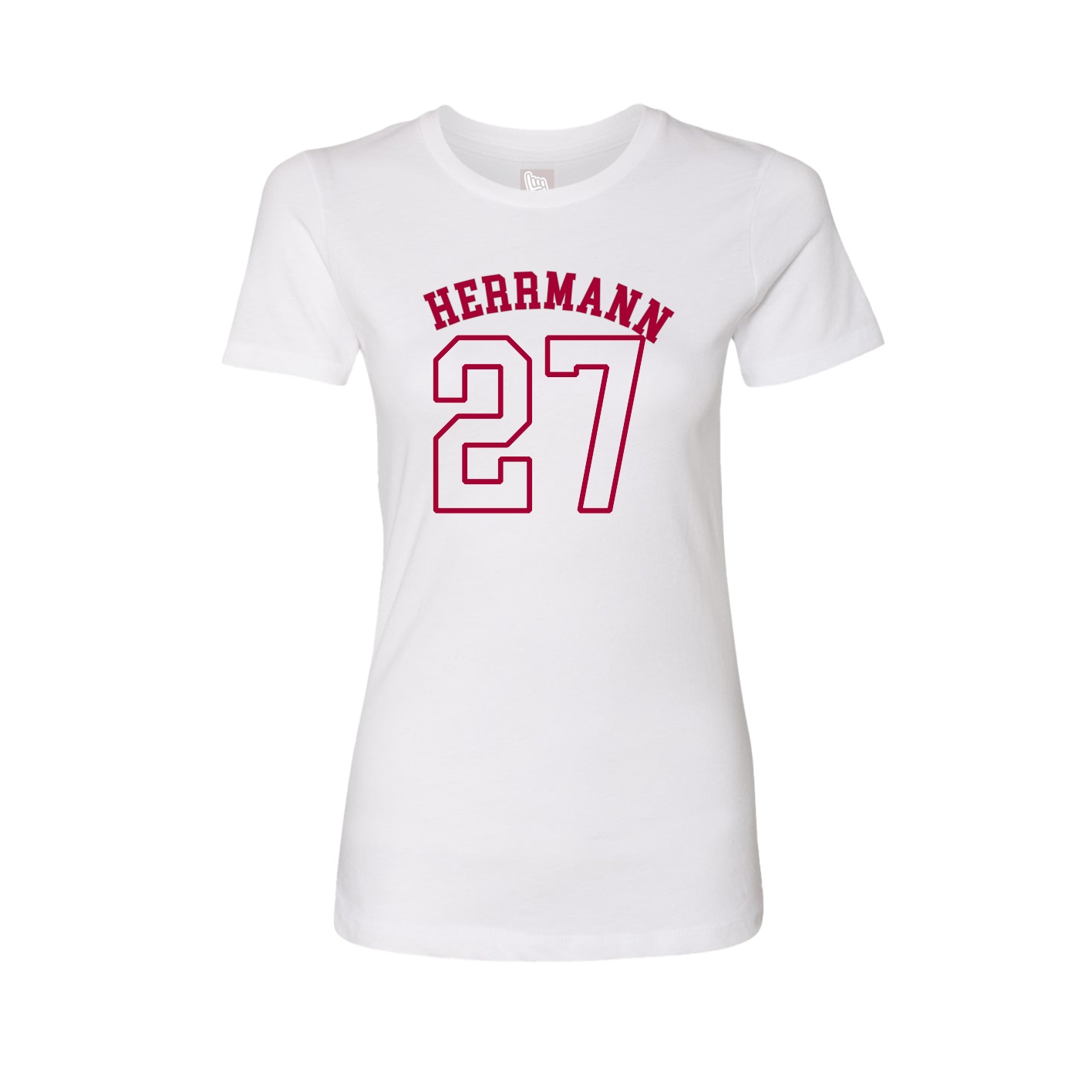 Womens Tee — Shirsey Arch in White