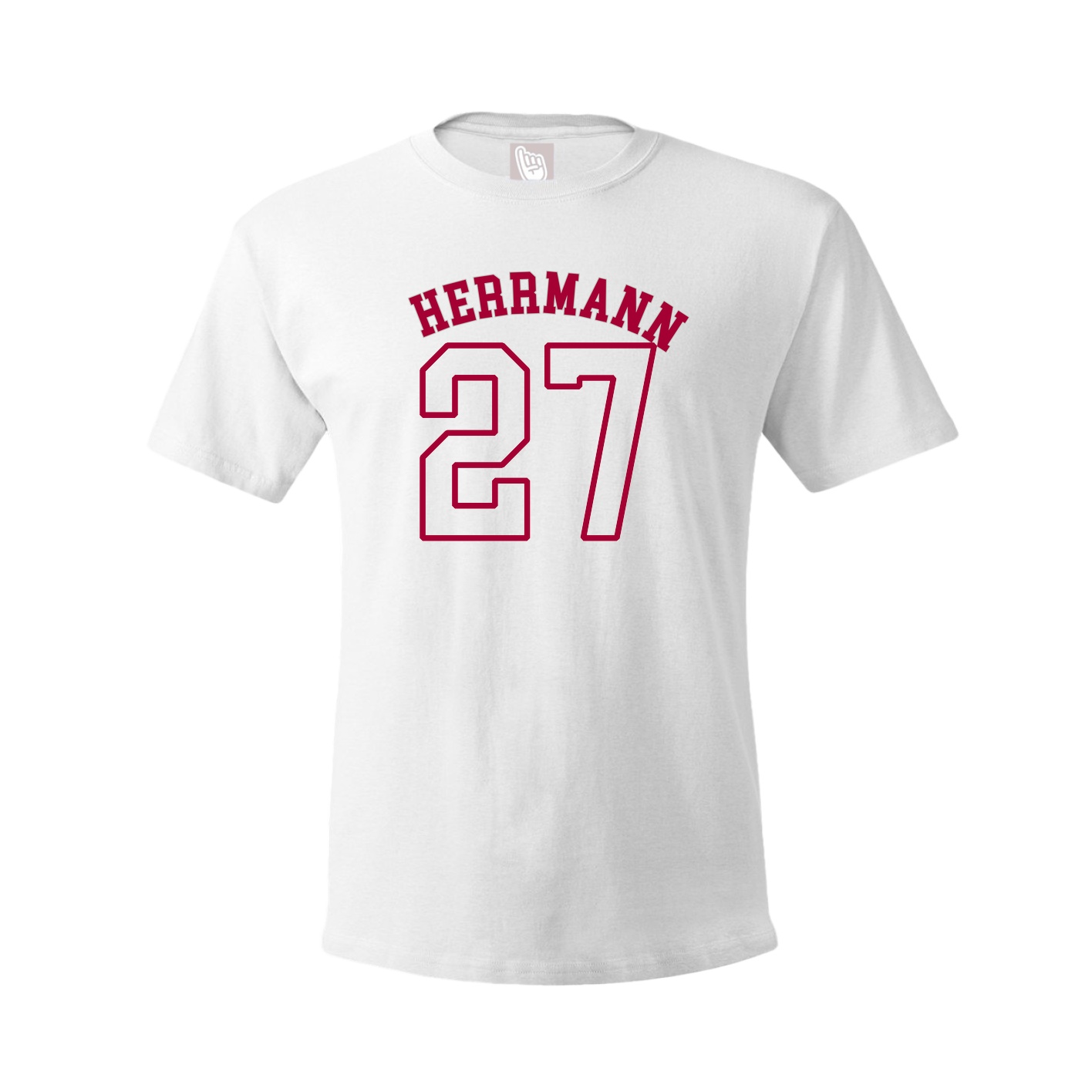 Youth Tee — Shirsey Arch in White