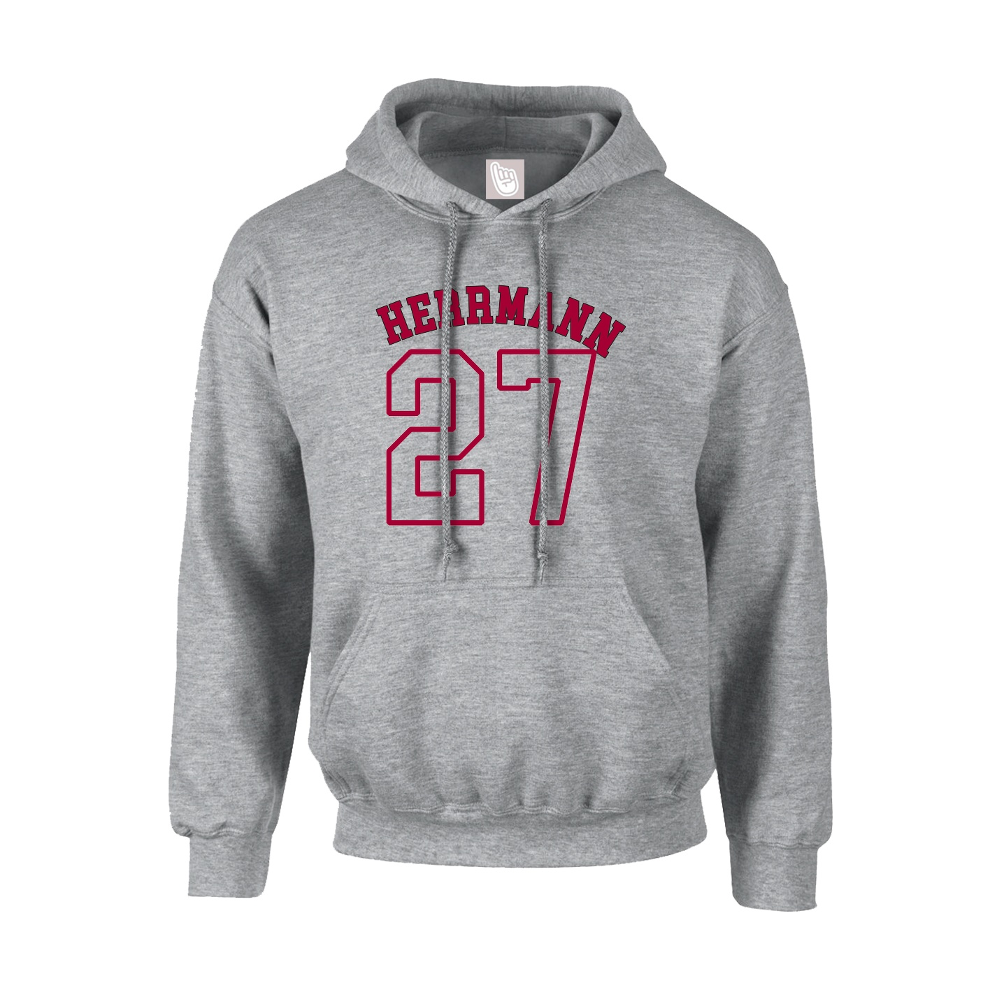Hoodie — Shirsey Arch in Grey