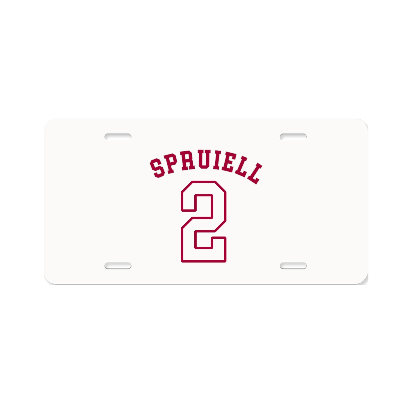 License Plate — Shirsey Arch in Classic