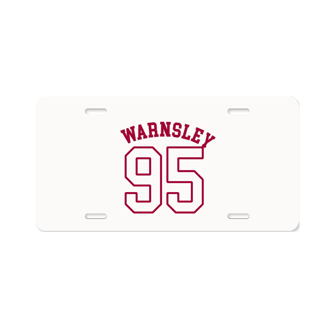 License Plate — Shirsey Arch in Classic