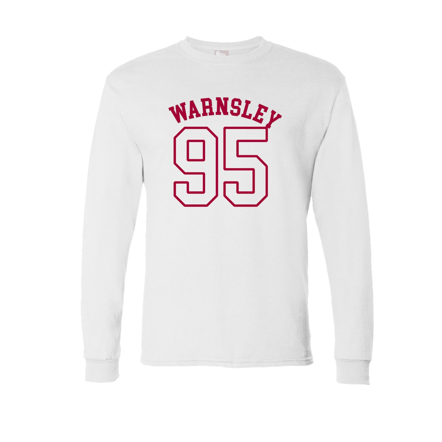 Long Sleeve Tee — Shirsey Arch in White