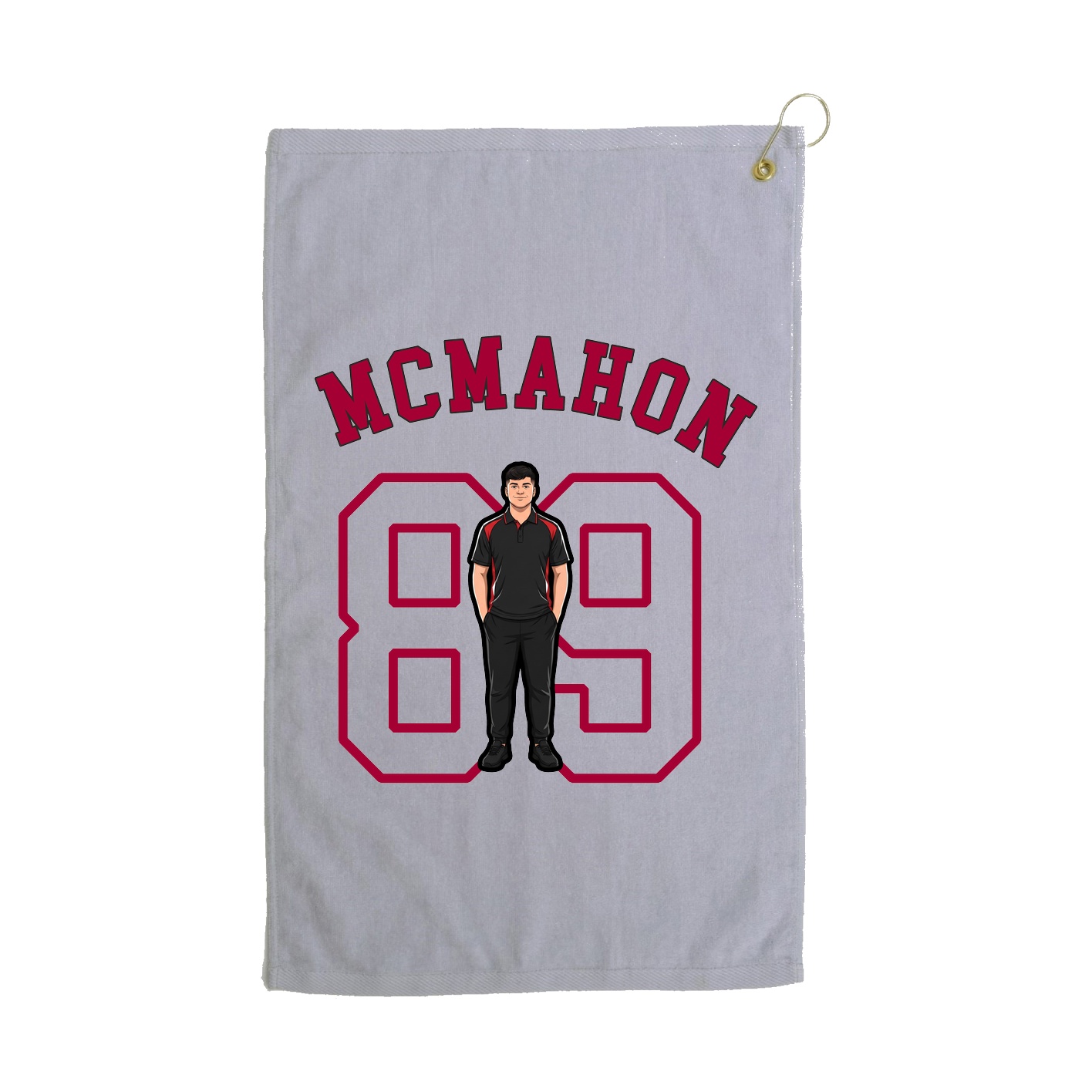 Golf Towel — Shirsey Arch in Grey