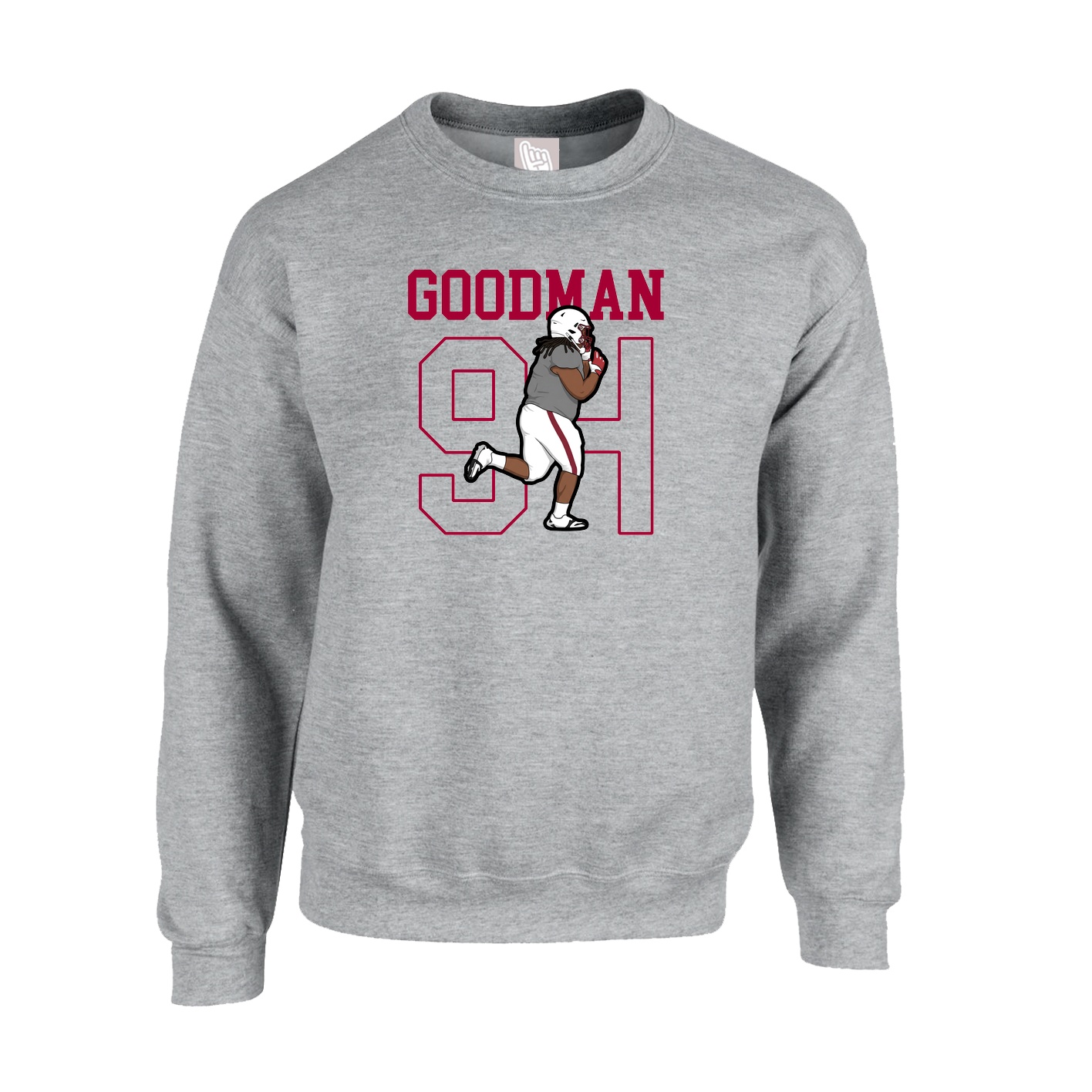 Fleece Crew — Shirsey in Grey