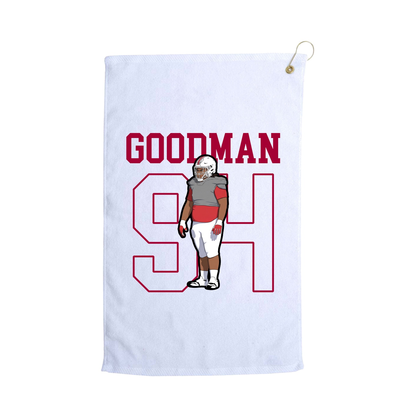 Golf Towel — Shirsey in White