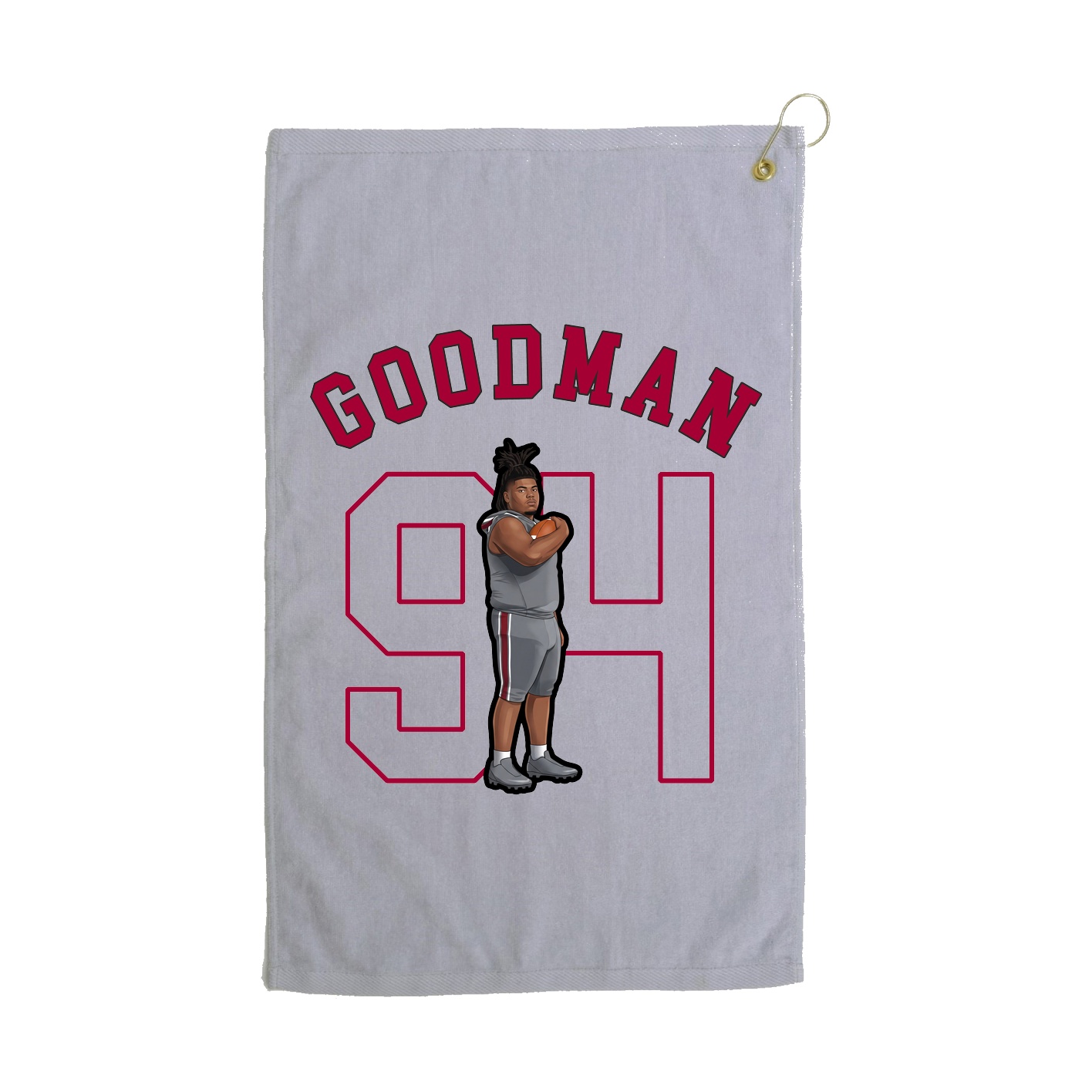 Golf Towel — Shirsey Arch in Grey
