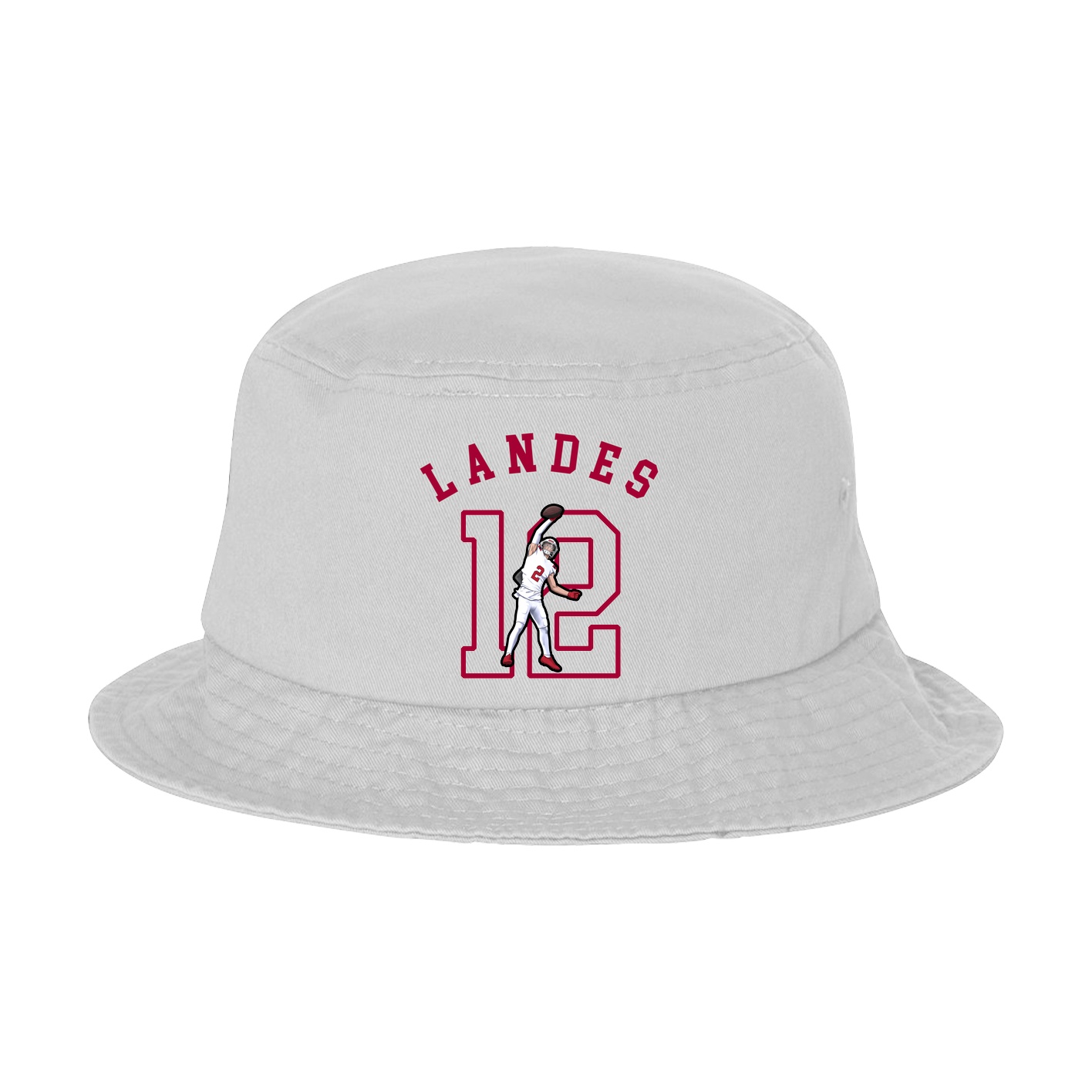 Bucket Cap — Shirsey Arch in White