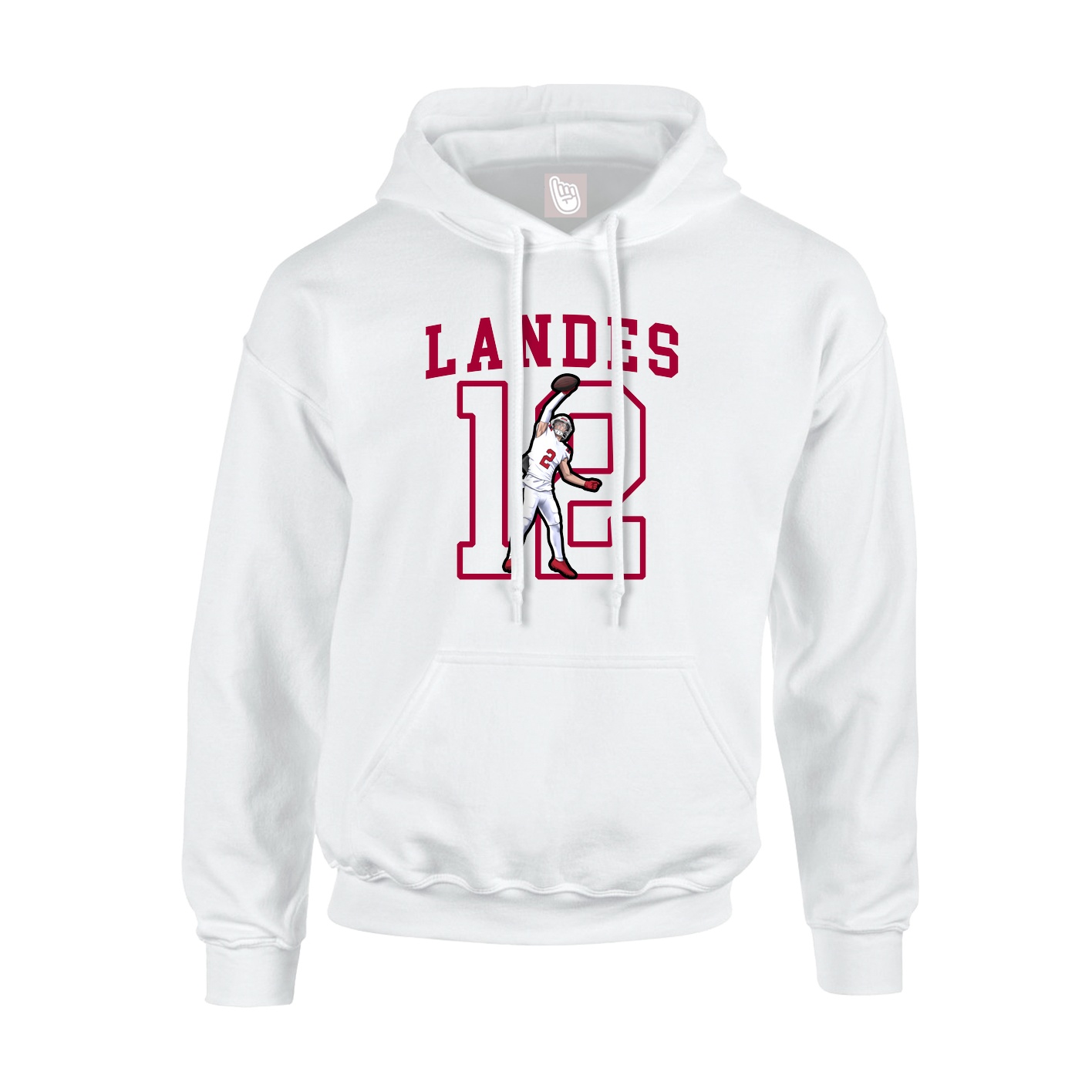 Youth Hoodie — Shirsey in White
