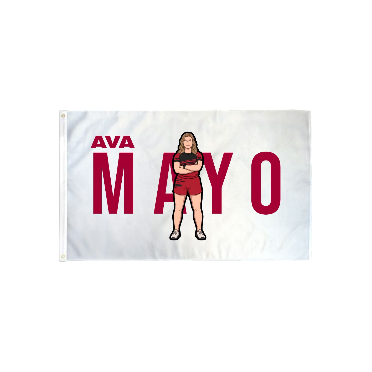 3x5 Flag — Player Name in Classic
