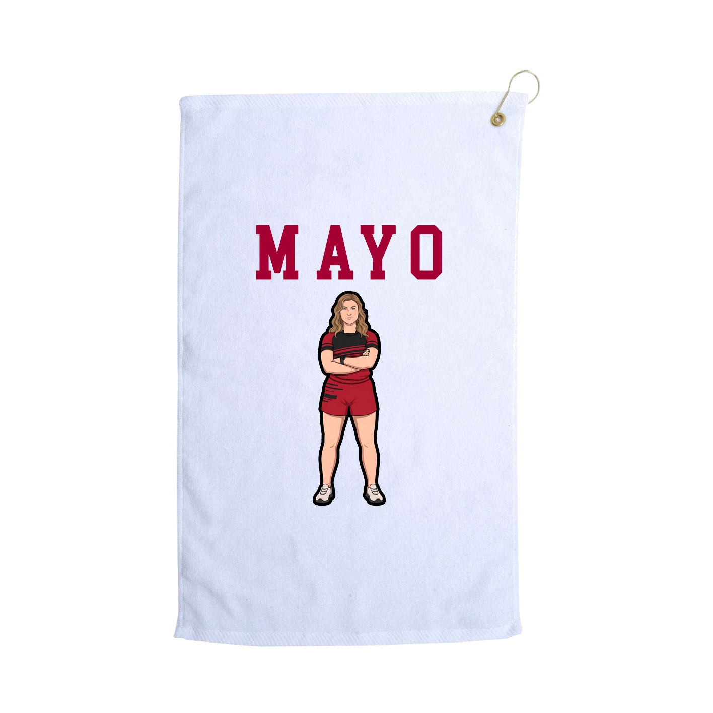 Golf Towel — Shirsey in White