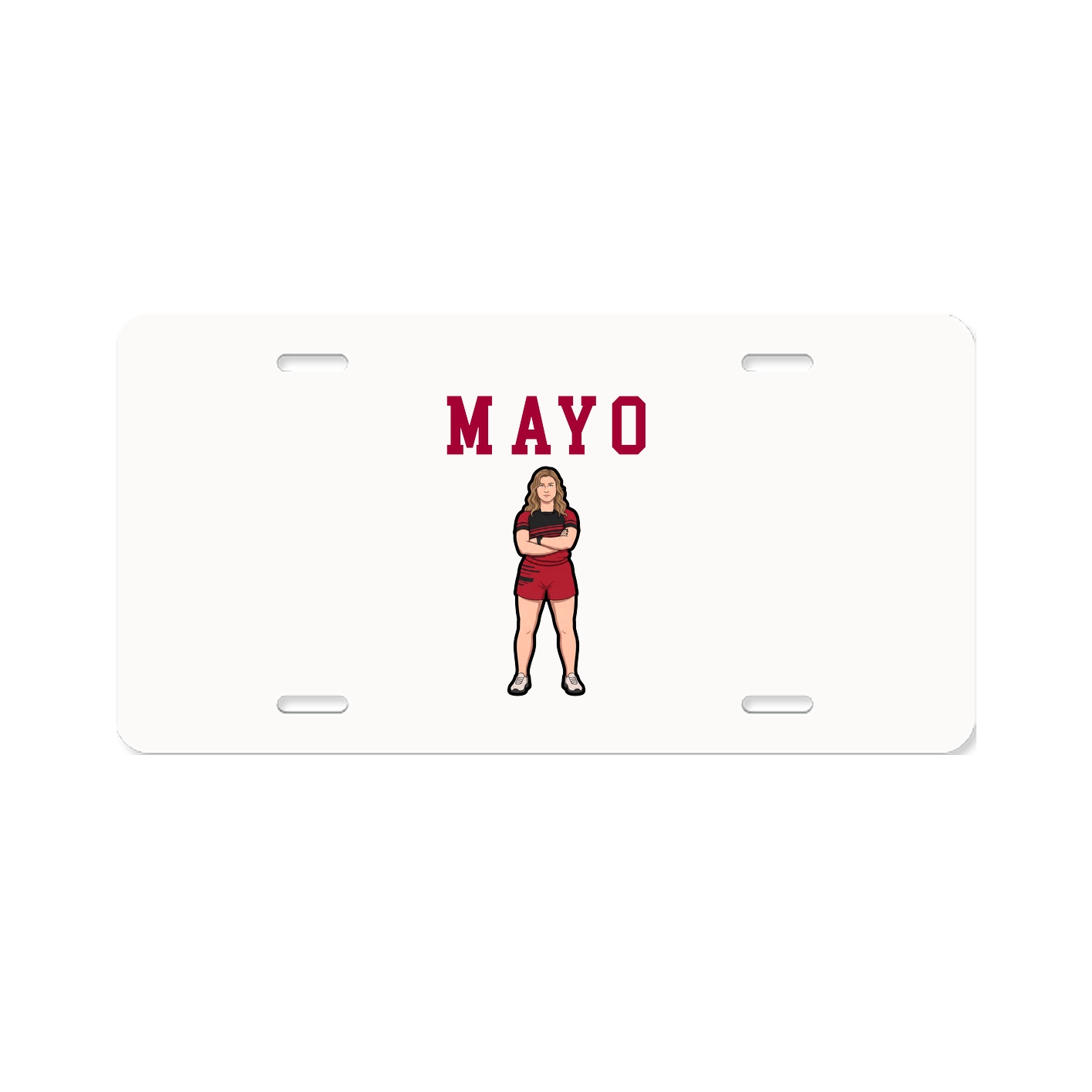 License Plate — Shirsey in Classic