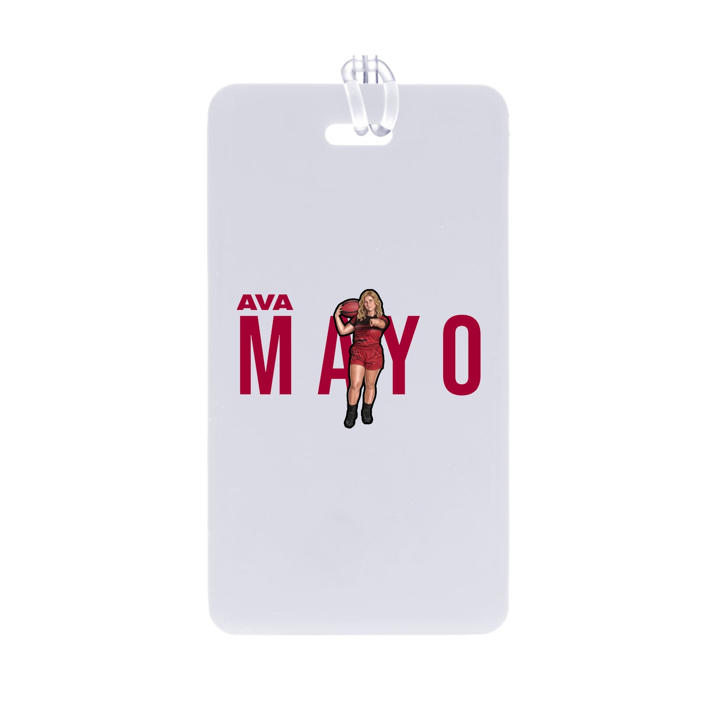 Bag Tag — Player Name in Classic